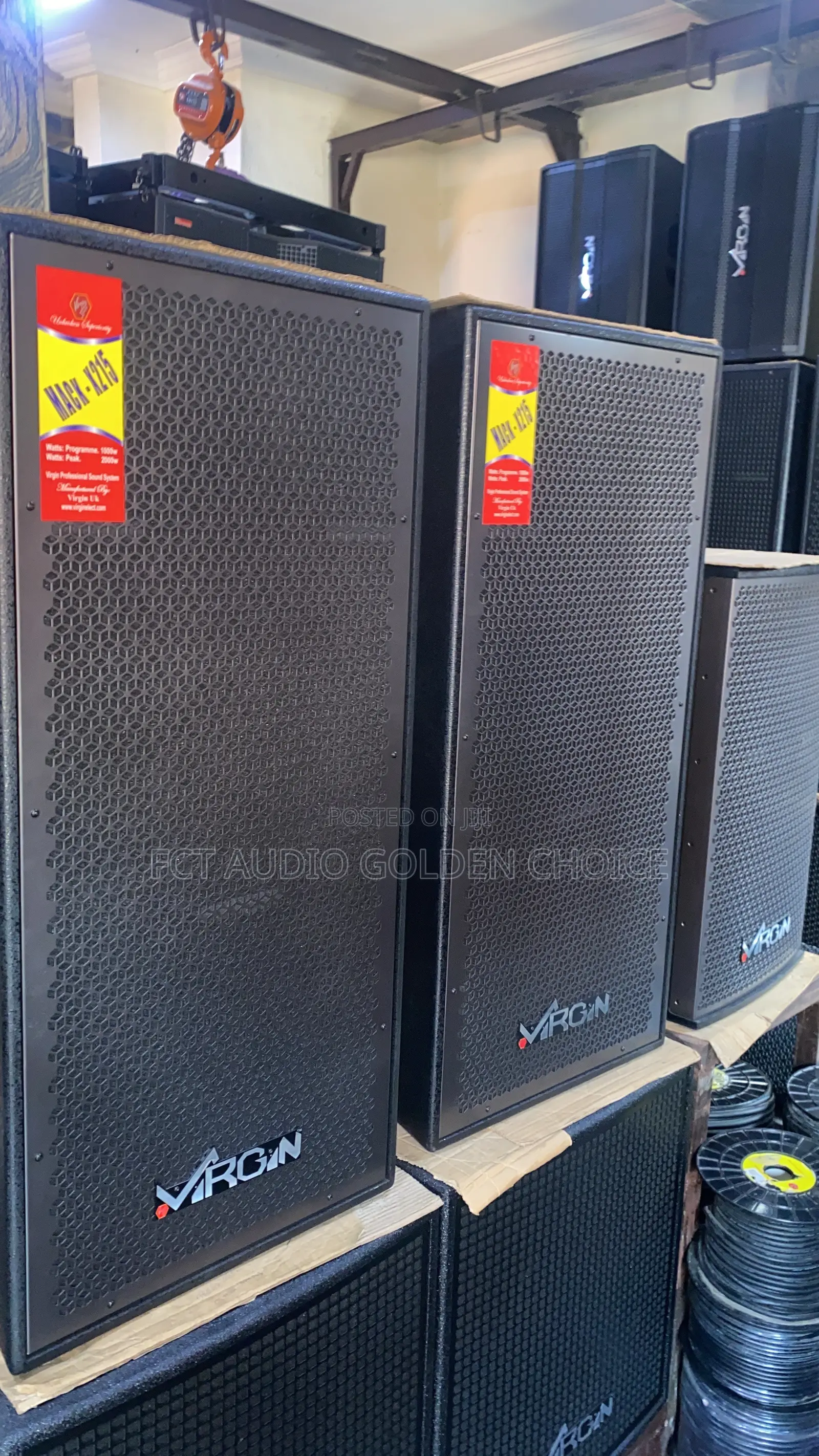Virgin Sound Mackx215 Double Speaker