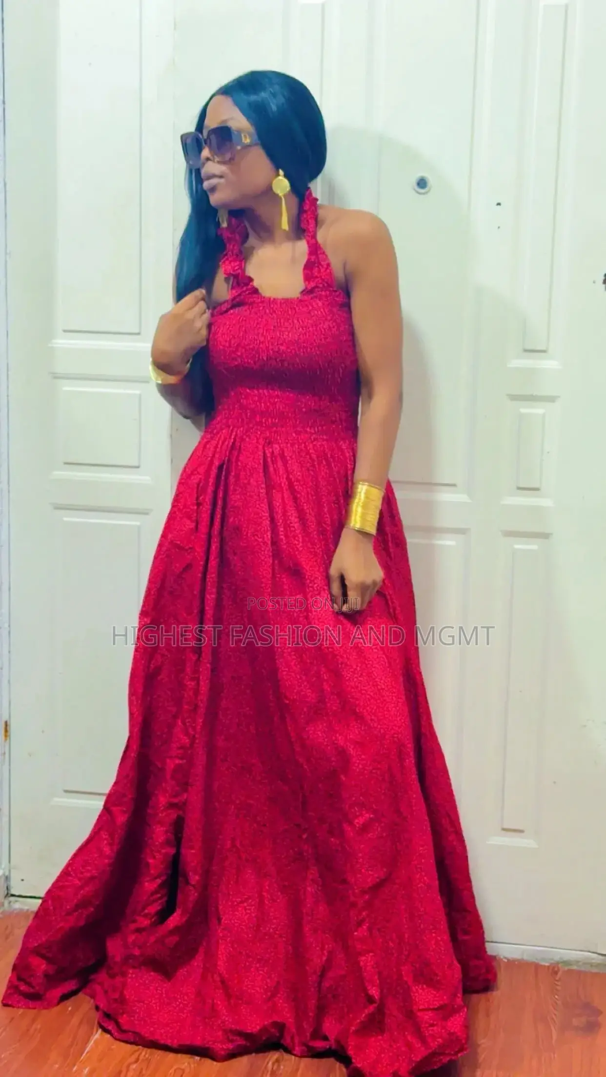 Casual Strapless Gown - Style 328