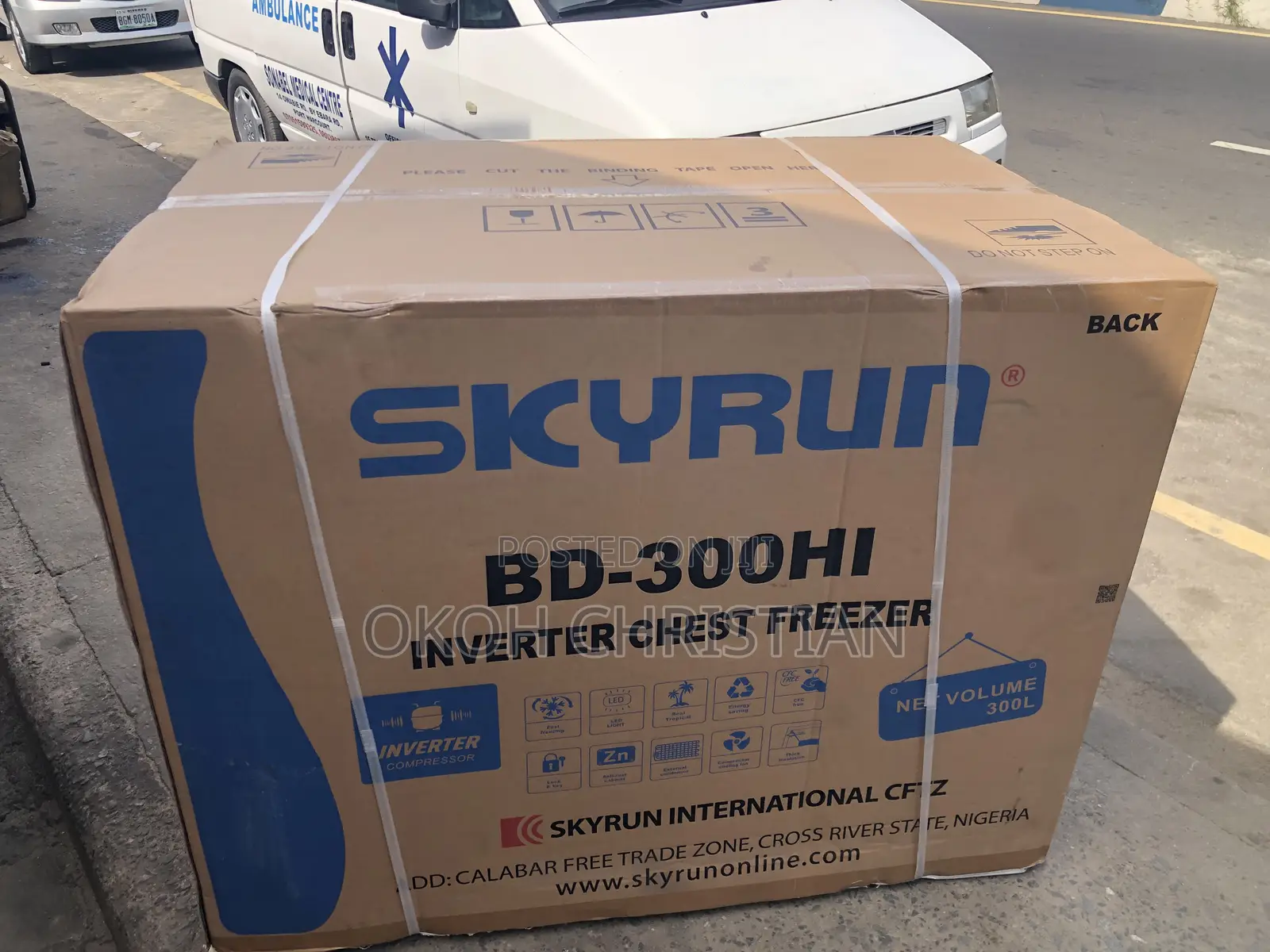 Skyrun 300 Liters Inverter Freezer