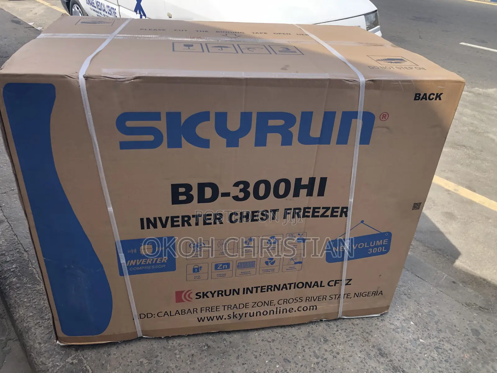 Skyrun 300 Liters Inverter Freezer