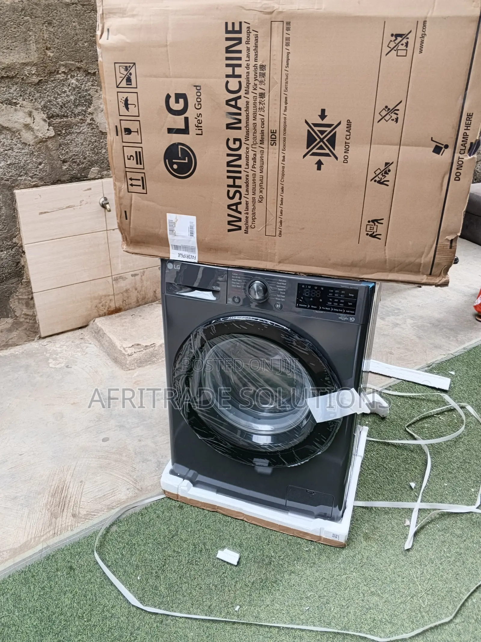 Lg 10.5kg Premium Front Load Washer