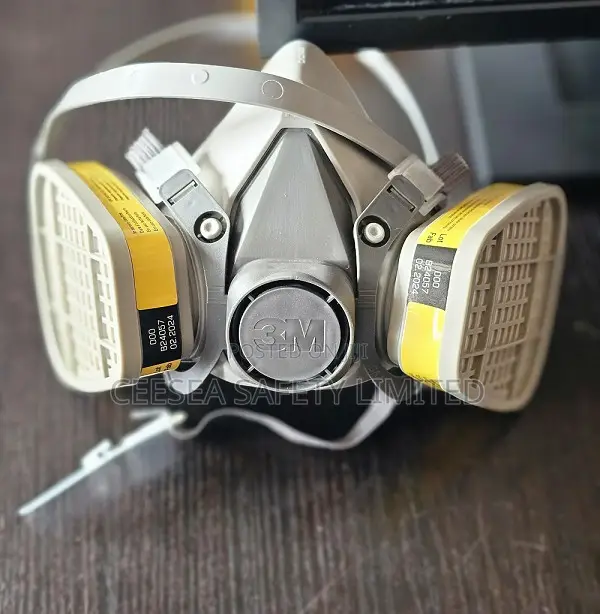3m 6300/07025 Half Facepiece Reusable Respirator Nose Mask
