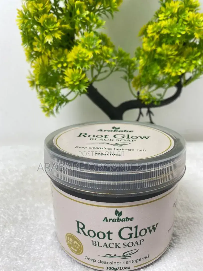 Arababe Root Glow Black Soap