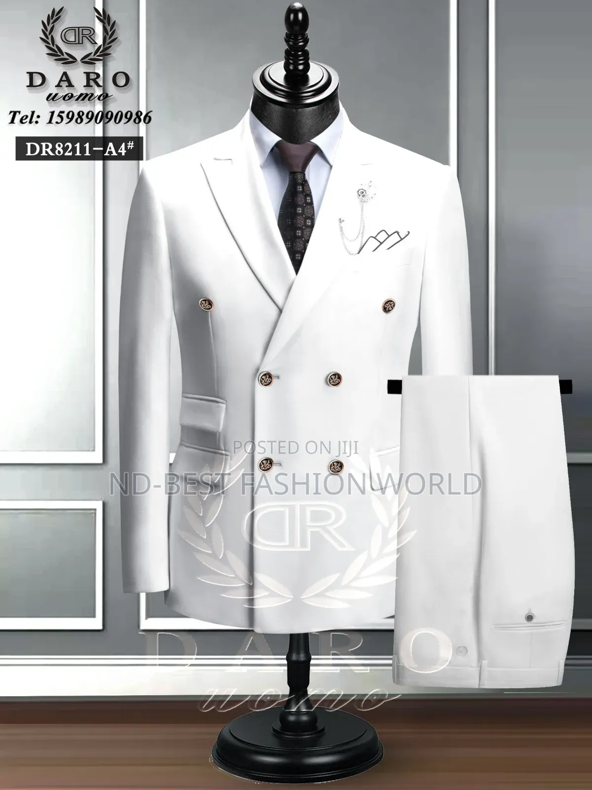 Double Breasted Quality Suit