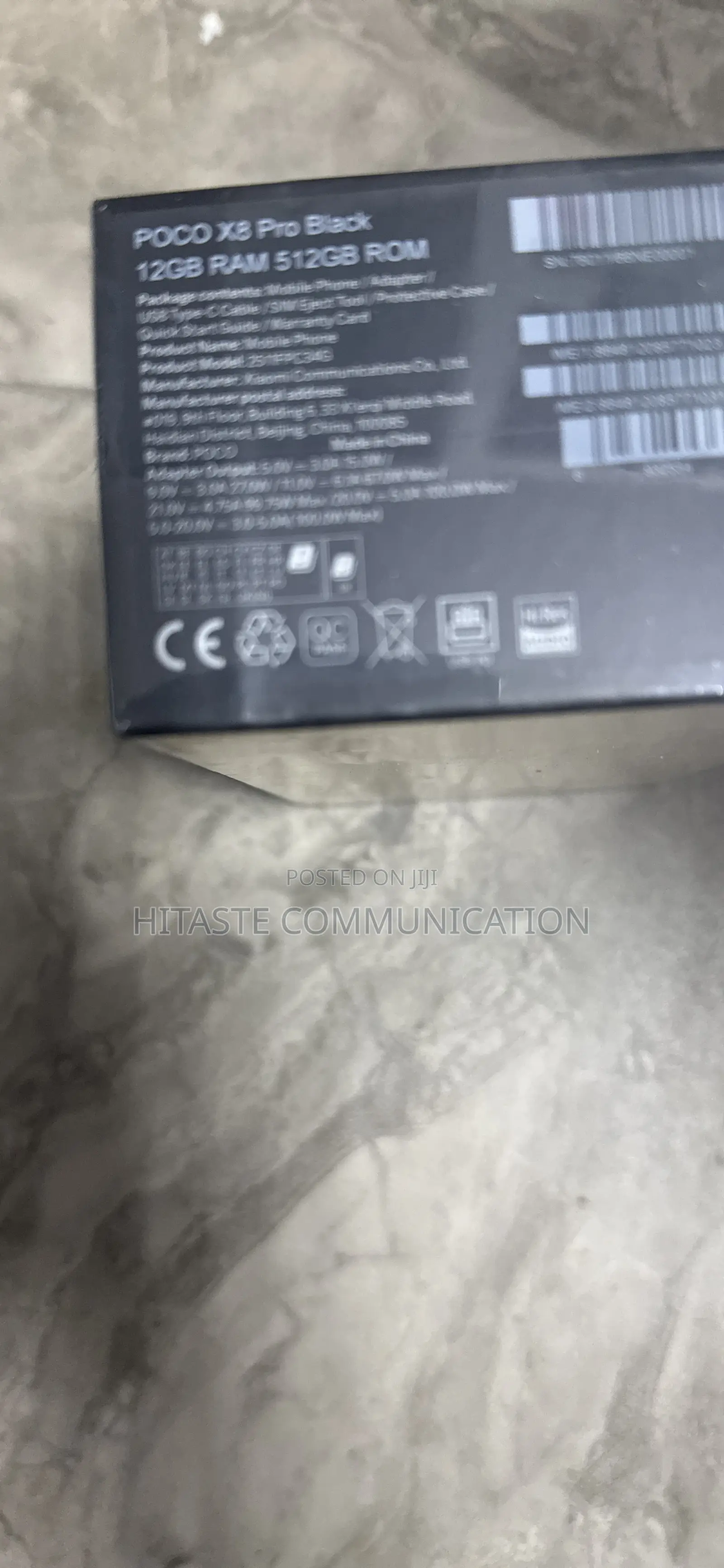 New Xiaomi Poco X8 Pro 512 GB Black