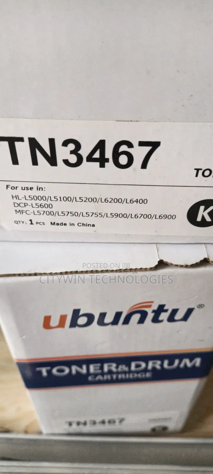 Brother Compatible Toner for Tn-3467