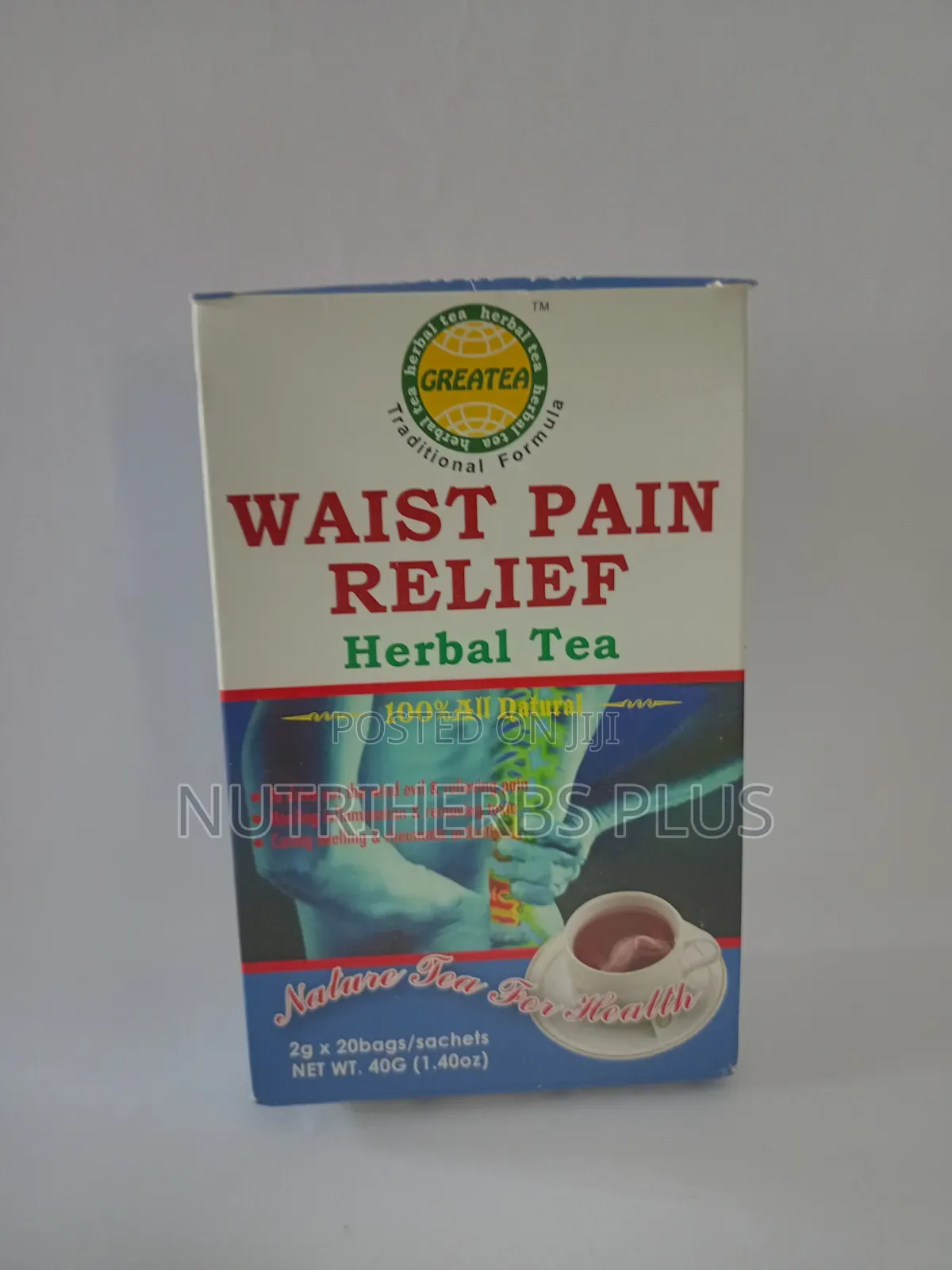 Greatea Waist Pain Relief Herbal Tea: Solution for Waist Pain