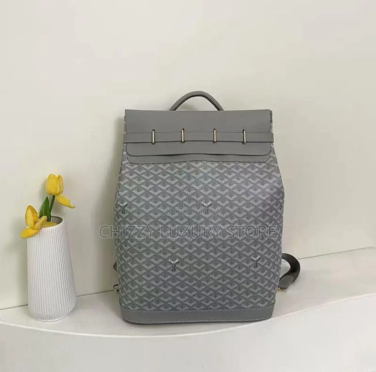 Goyard Quality Luxury Backpack