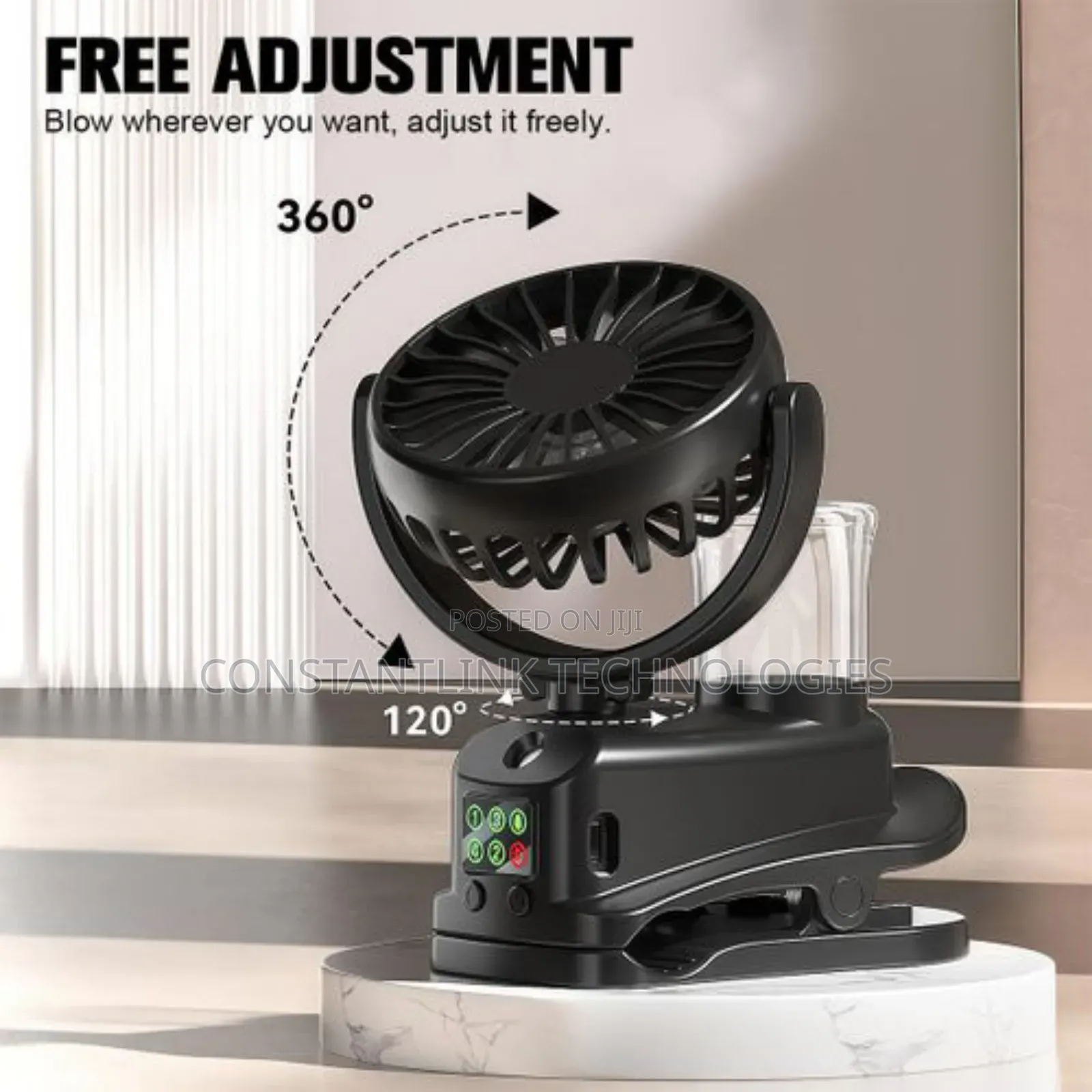 Clip Spray Fan F7