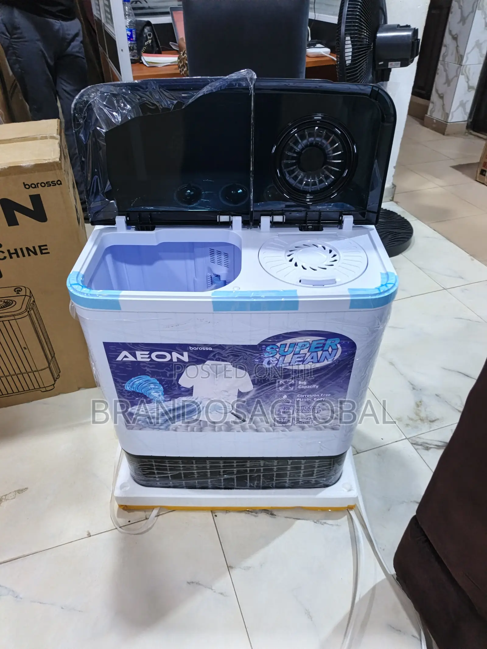 Aeon 5kg Twin Tub Washing Machine[Att05j]Quietoperationwashing Machine