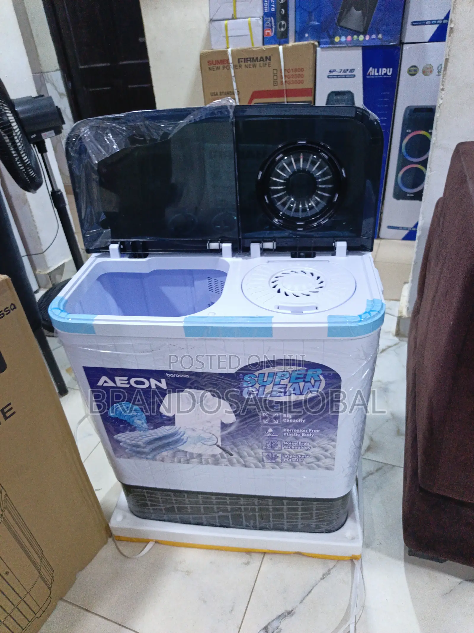 Aeon 5kg Twin Tub Washing Machine[Att05j]Strong Performance Appliance