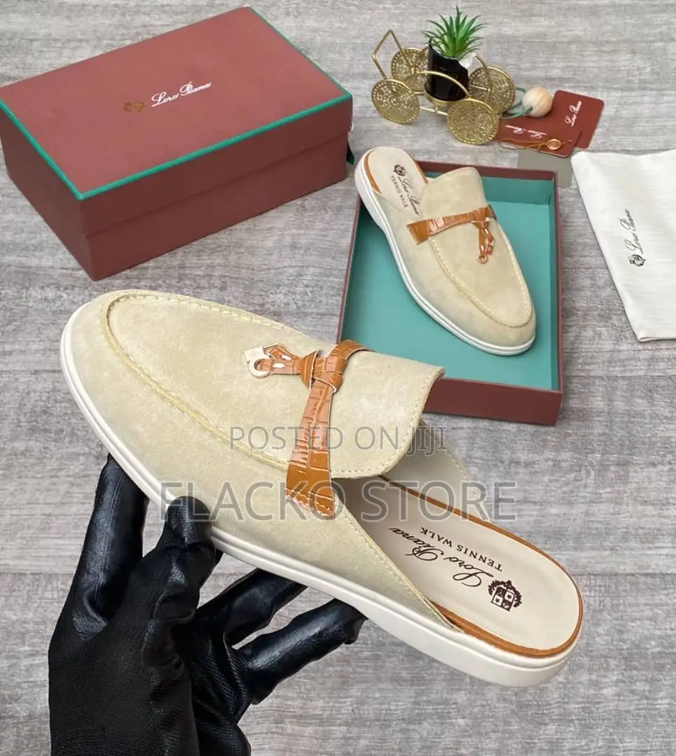 Original Loro Piana Summer Walk Mules