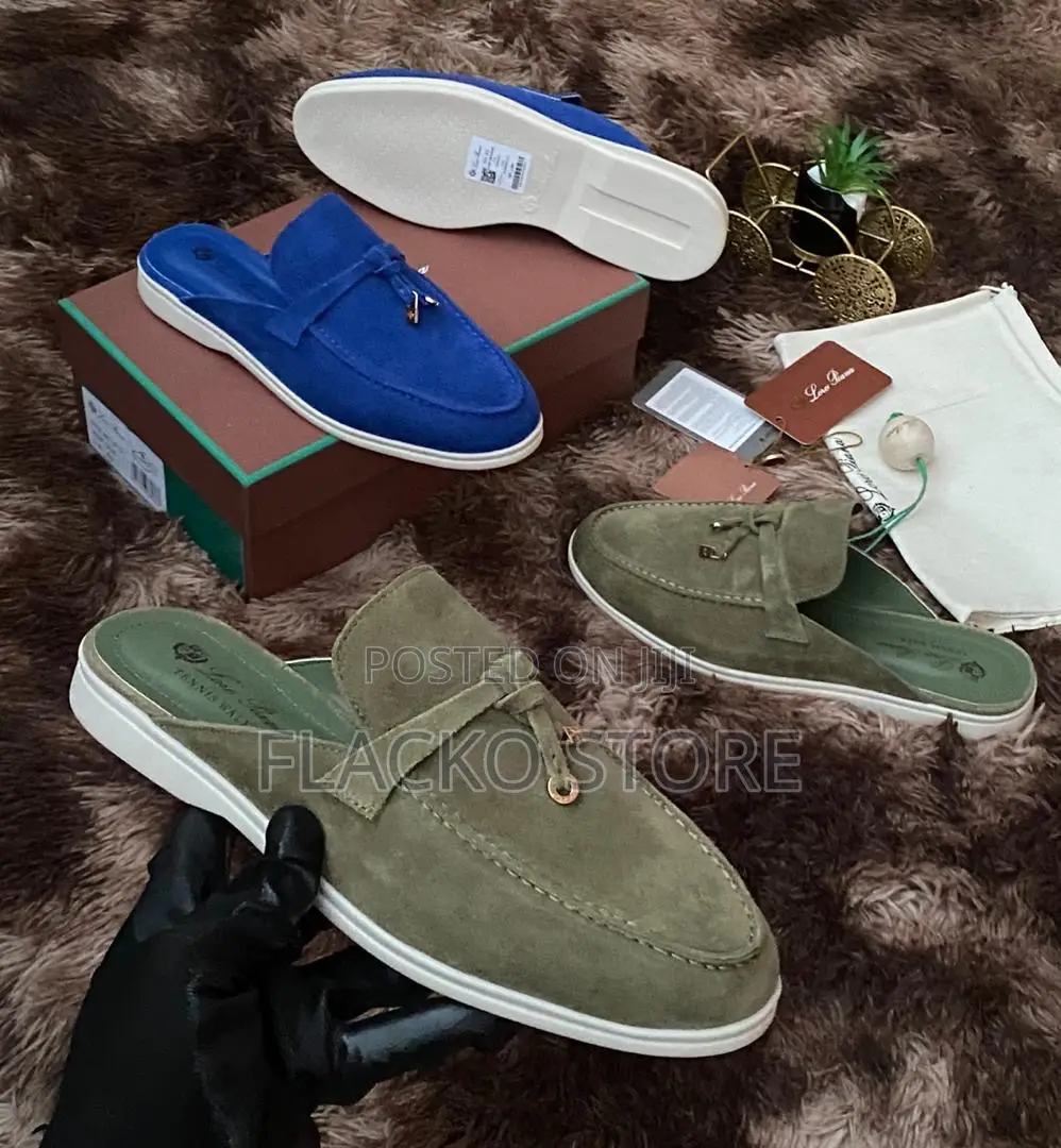 Original Loro Piana Summer Walk Mules