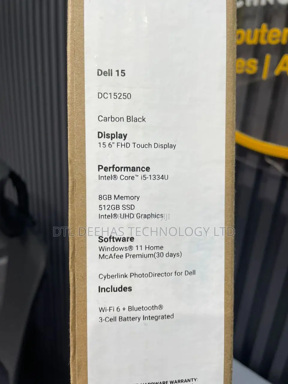 New Laptop Dell 8GB Intel Core i5 SSD 512GB