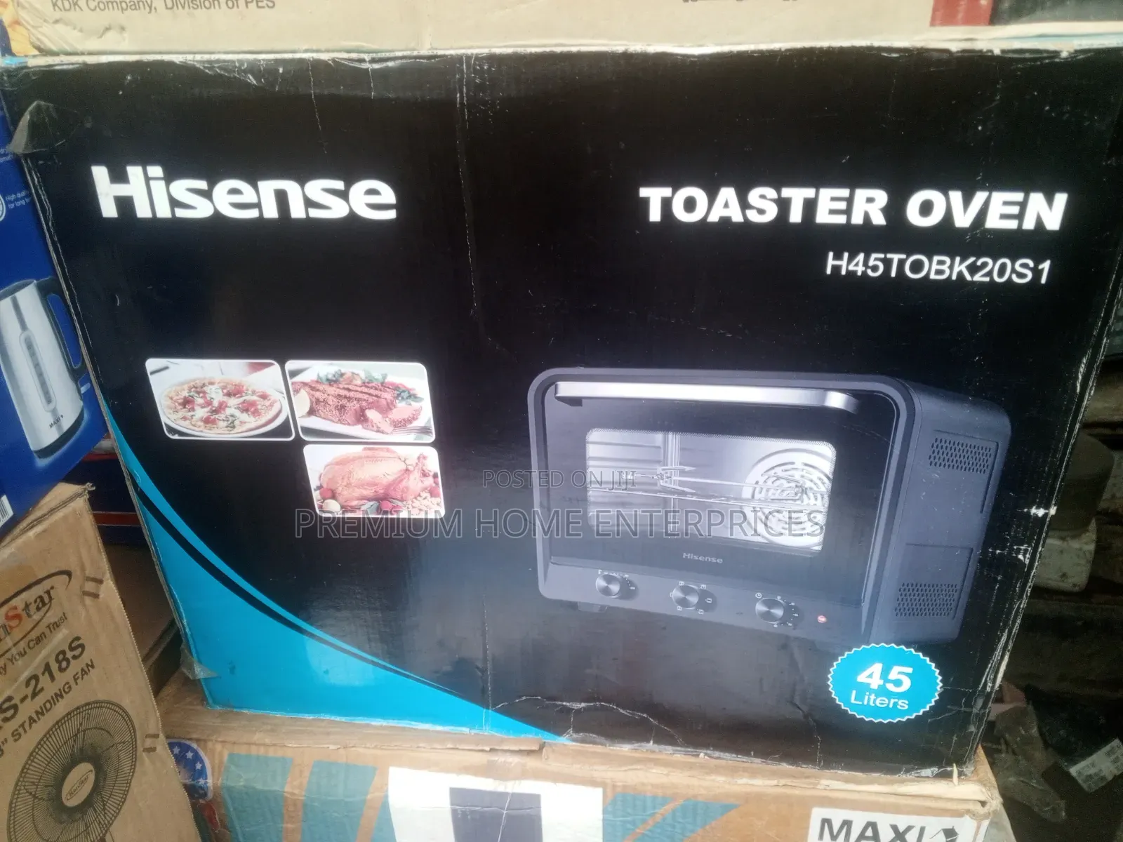 Hisense Toaster Oven 45l 2000w (H45tobk20s1)