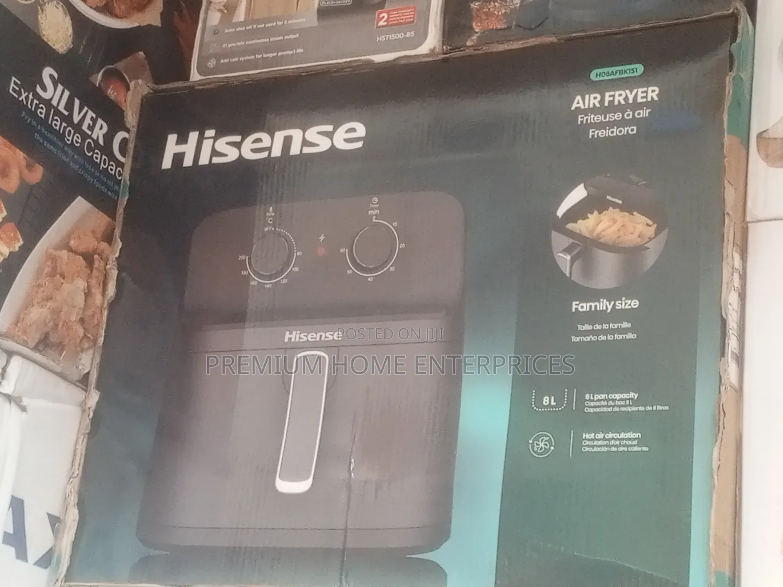 Hisense 8 Litres Airfryer 1700w