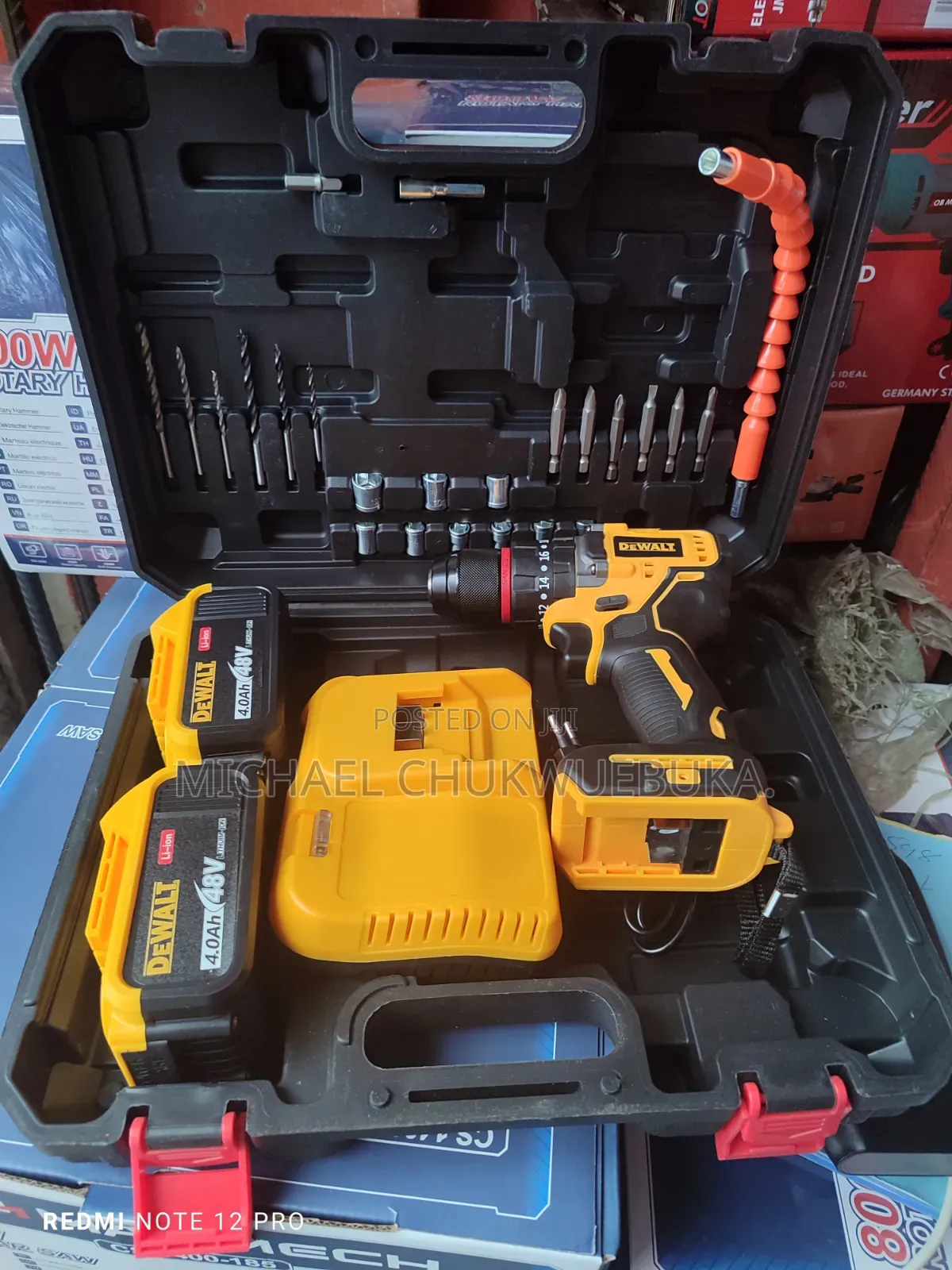 Dewalt Screw Machine With Big Batteries