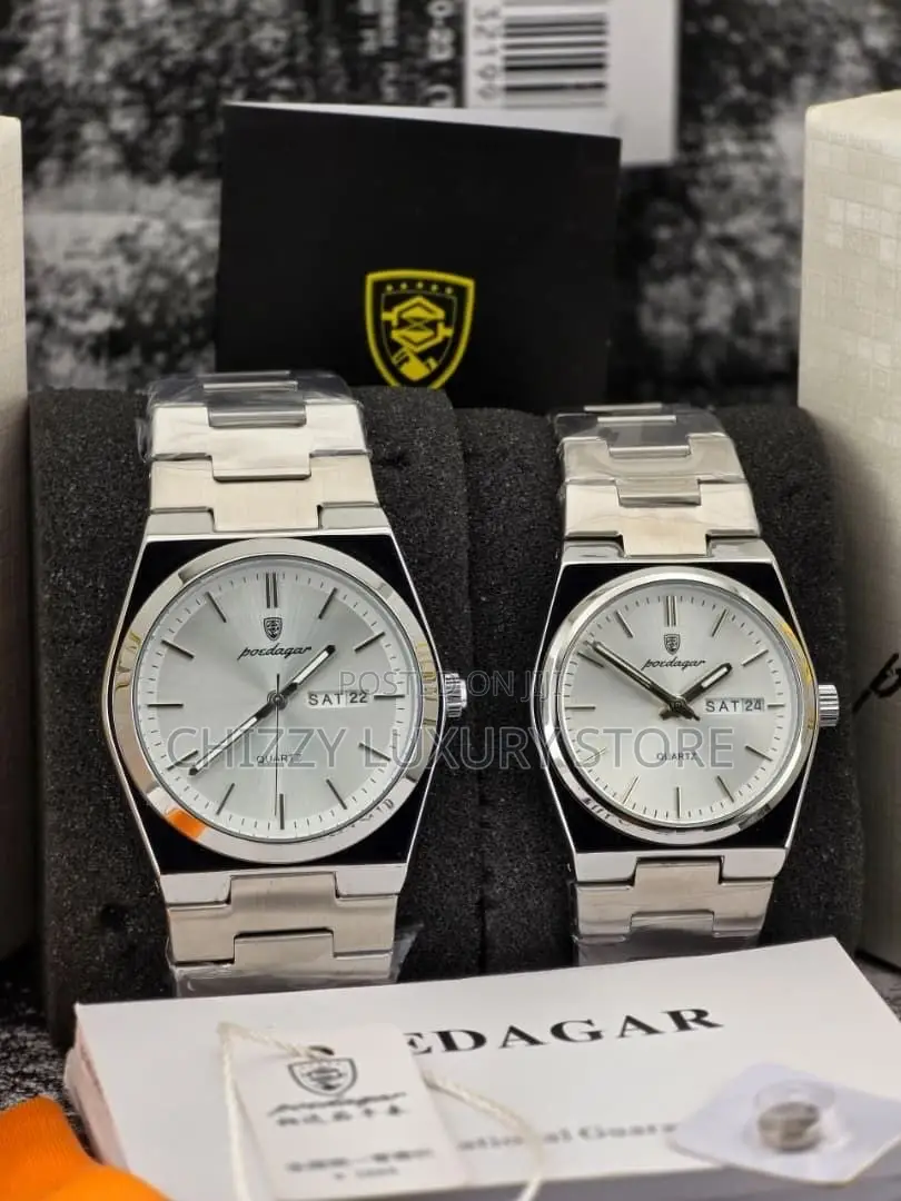 Poedagar Quality Men Chain Strap Wristwatch