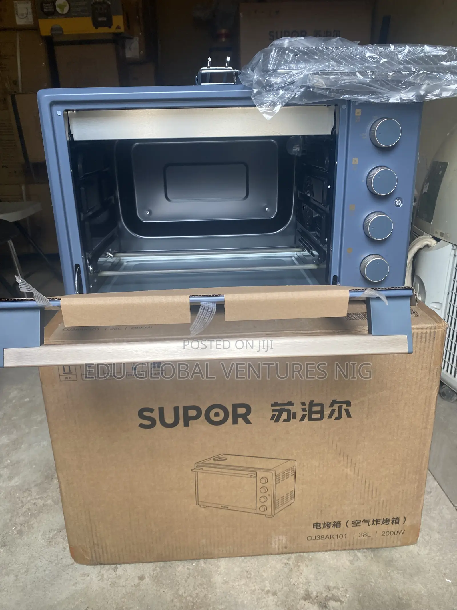 Supor Classic 38litres Steam Airfryer Oven. 2000watts.