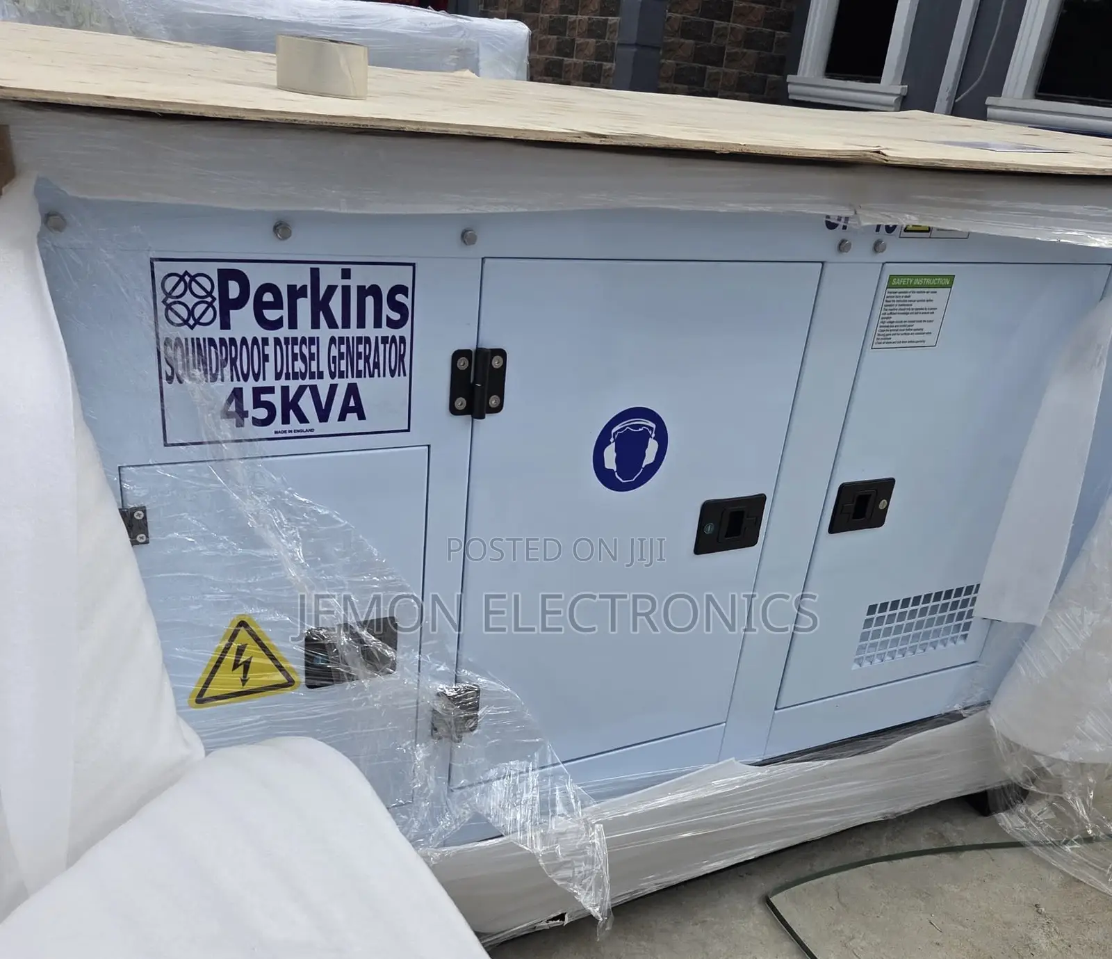 45kva Perkins Diesel Generator – Soundproof Heavy Duty Power Solution