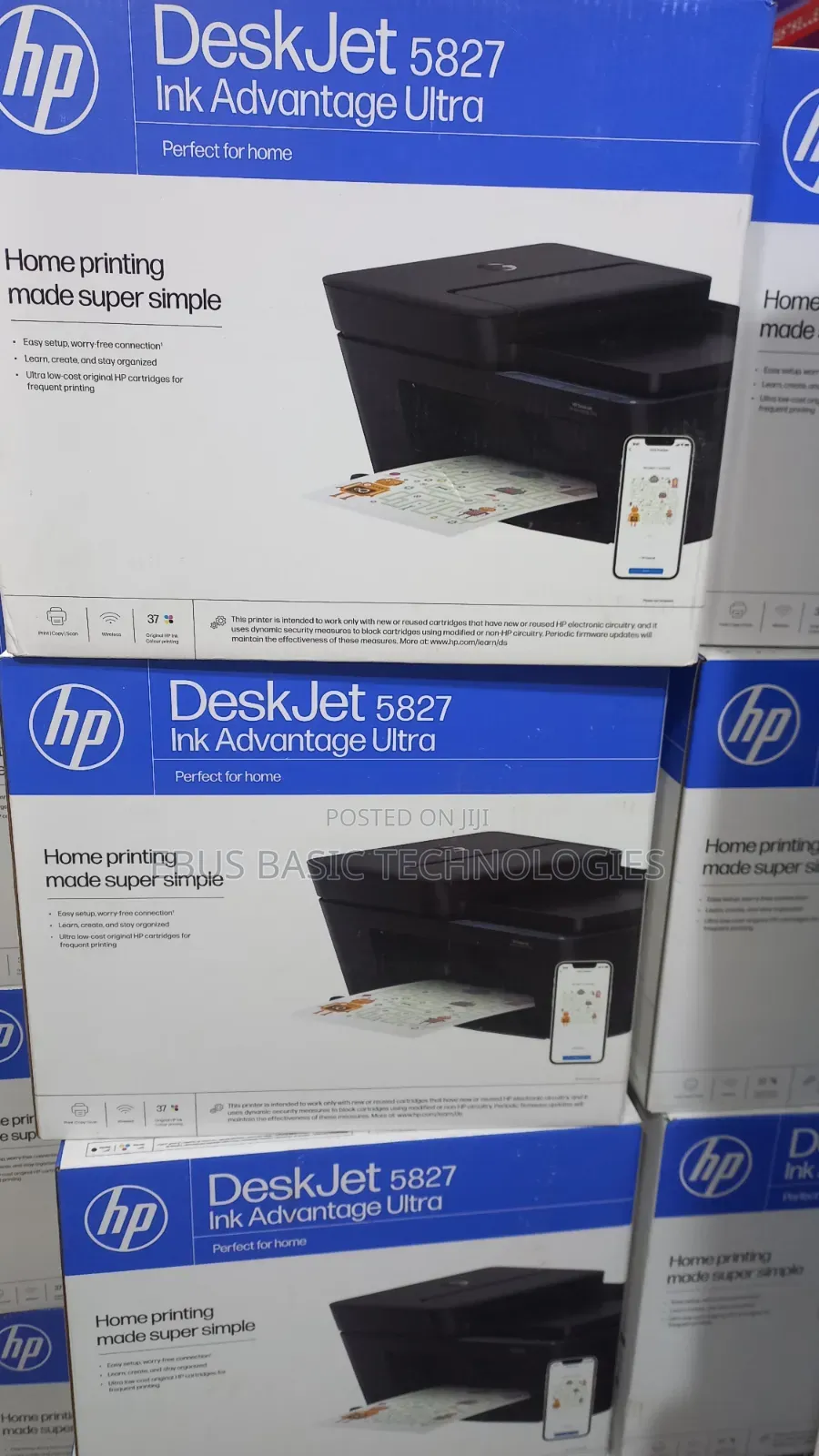 Hp Deskjet 5827 Ink Advantage Ultra All-in-One Printer