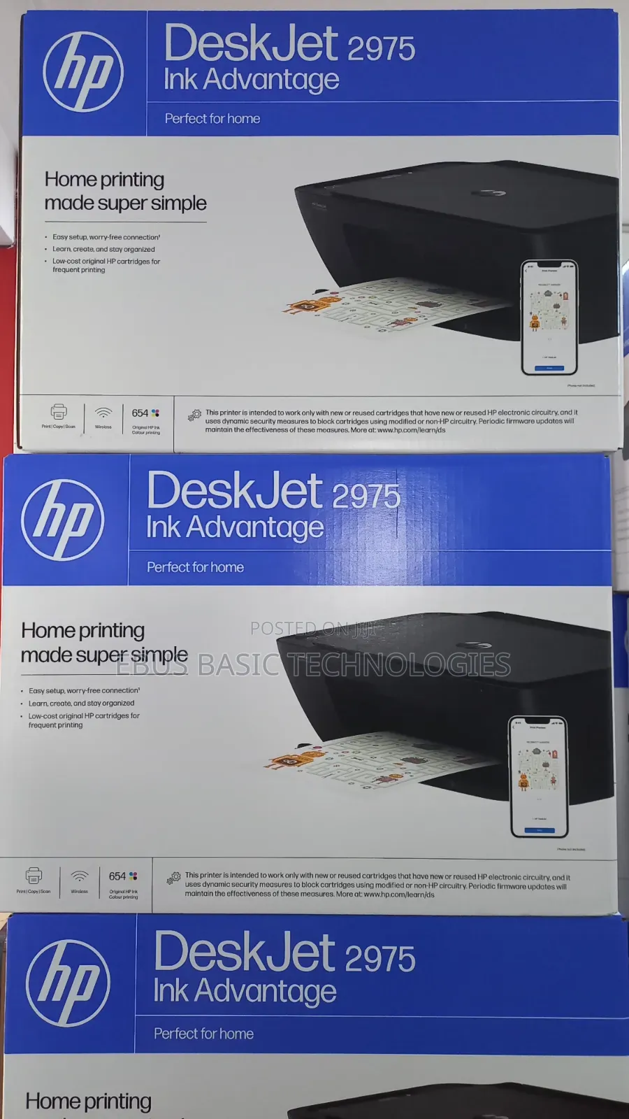 HP Deskjet 2975 Ink Advantage All-in-One Printer