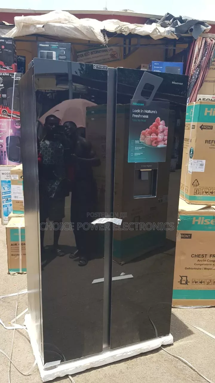 Brand New Hisense Side by Side Fridge 482liters