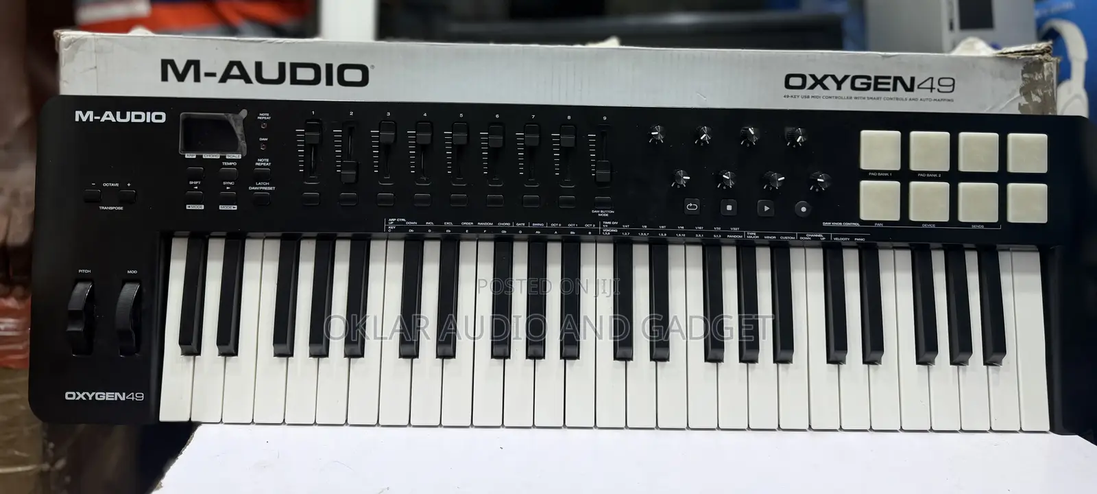 M-Audio Oxygen Pro 49 Usb Midi Keyboard