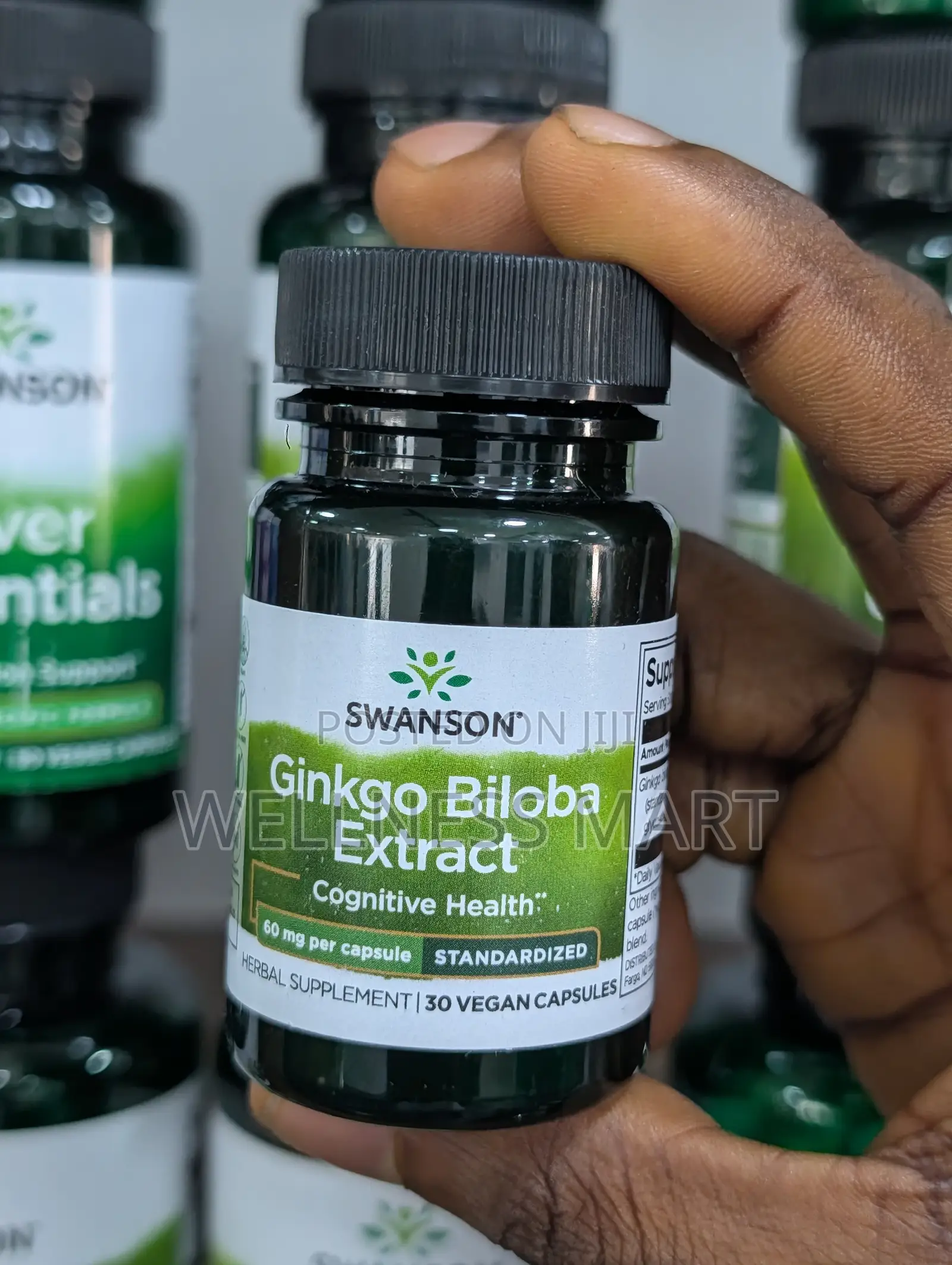 Swanson Ginkgo Biloba 60mg 120 Caps | Forget Things? | Lagos