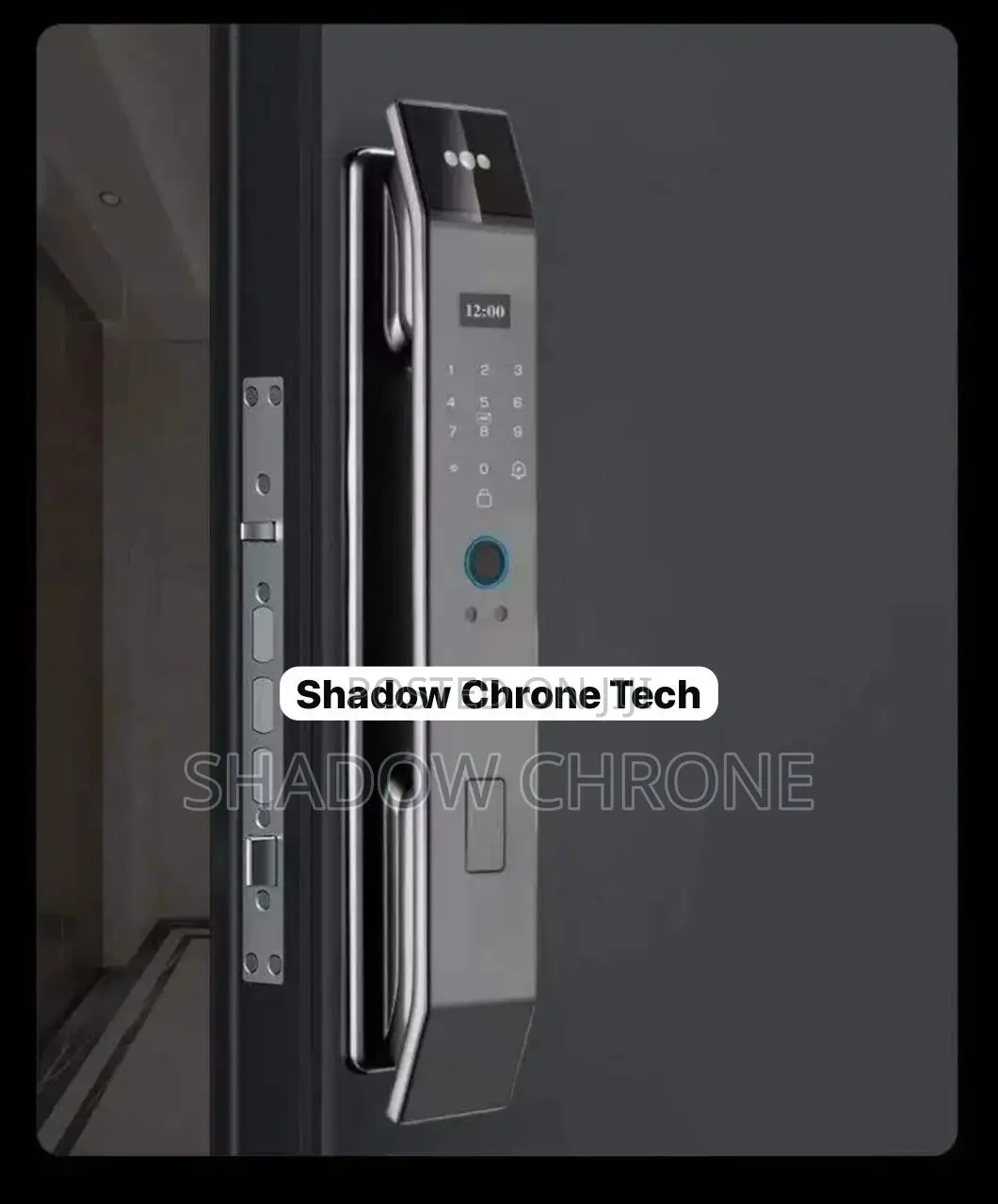 Premium Keyless Smart Door Lock With Touchscreen Display