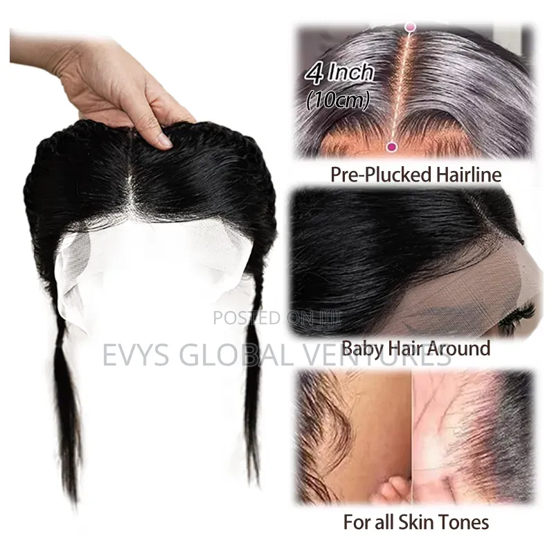 Styled Glueless Frontal for Gele