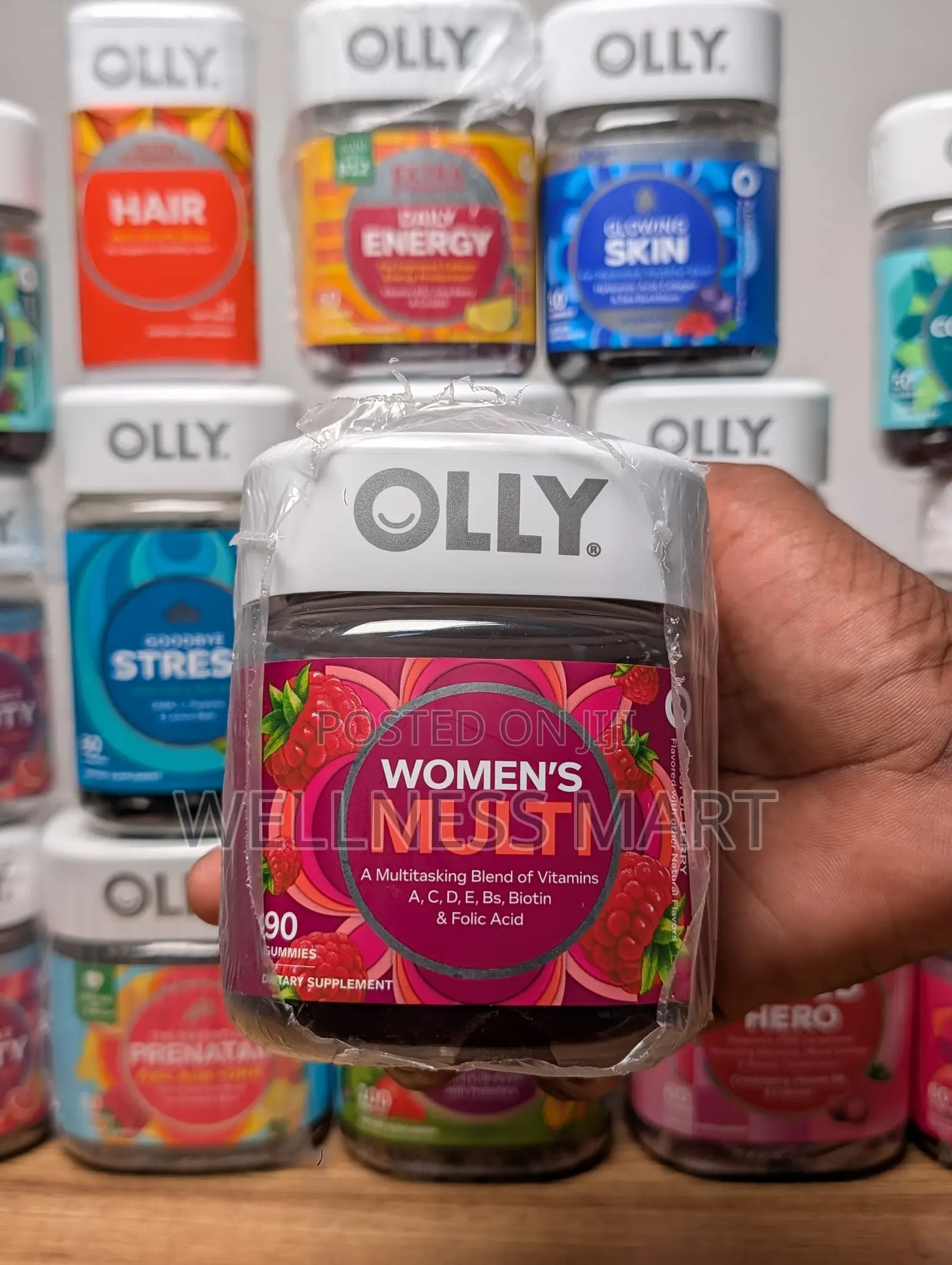 Olly Women's Multi Gummies | Energy Skin Glow| U.S.A Brand | Lagos