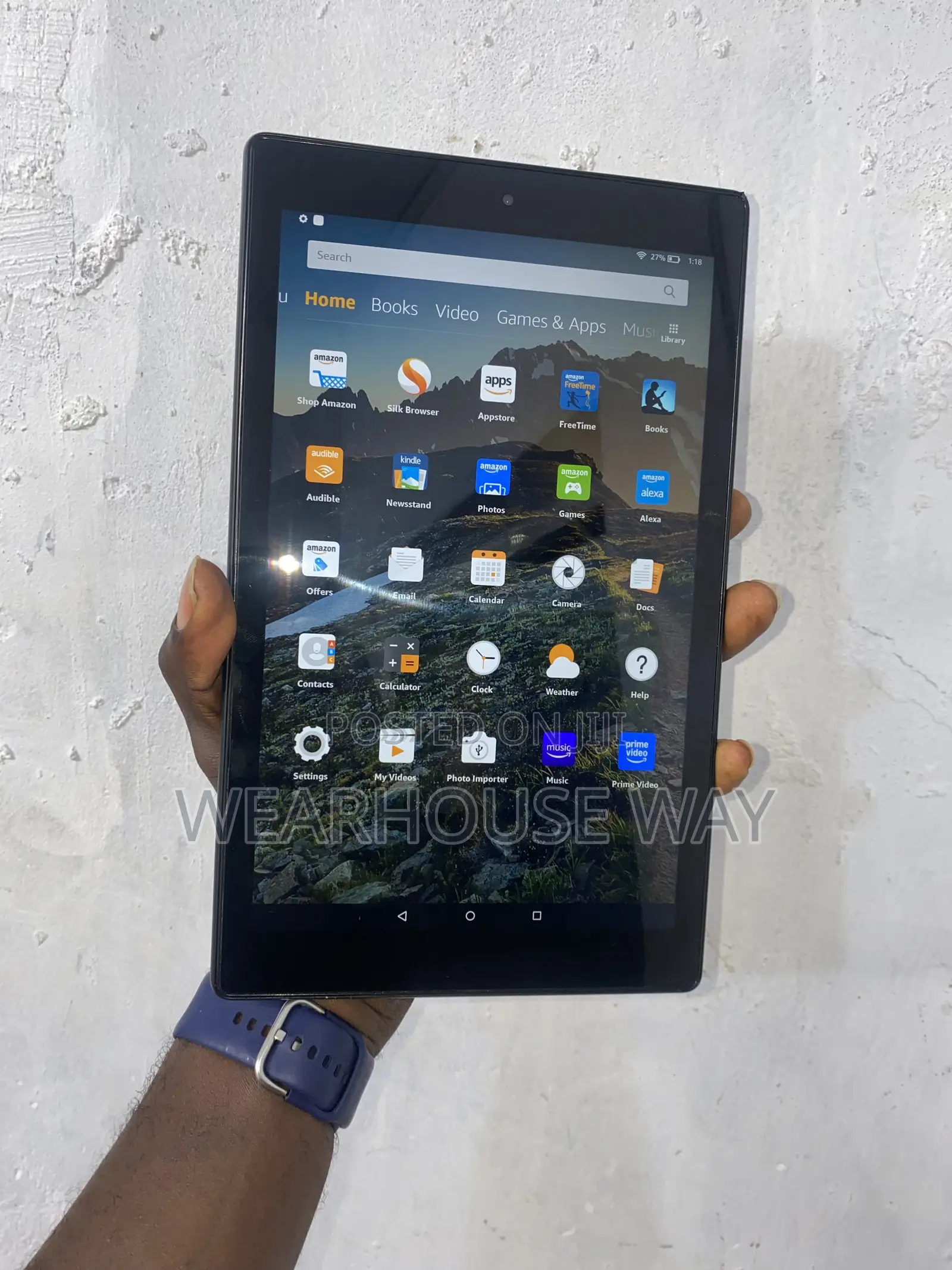 Amazon Fire HD 10 (2017) 32 GB Black