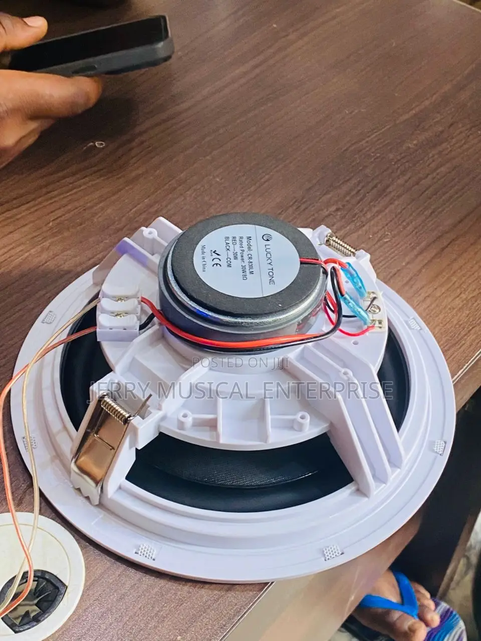 50w Lucky Tone Framless Woofer Speakers