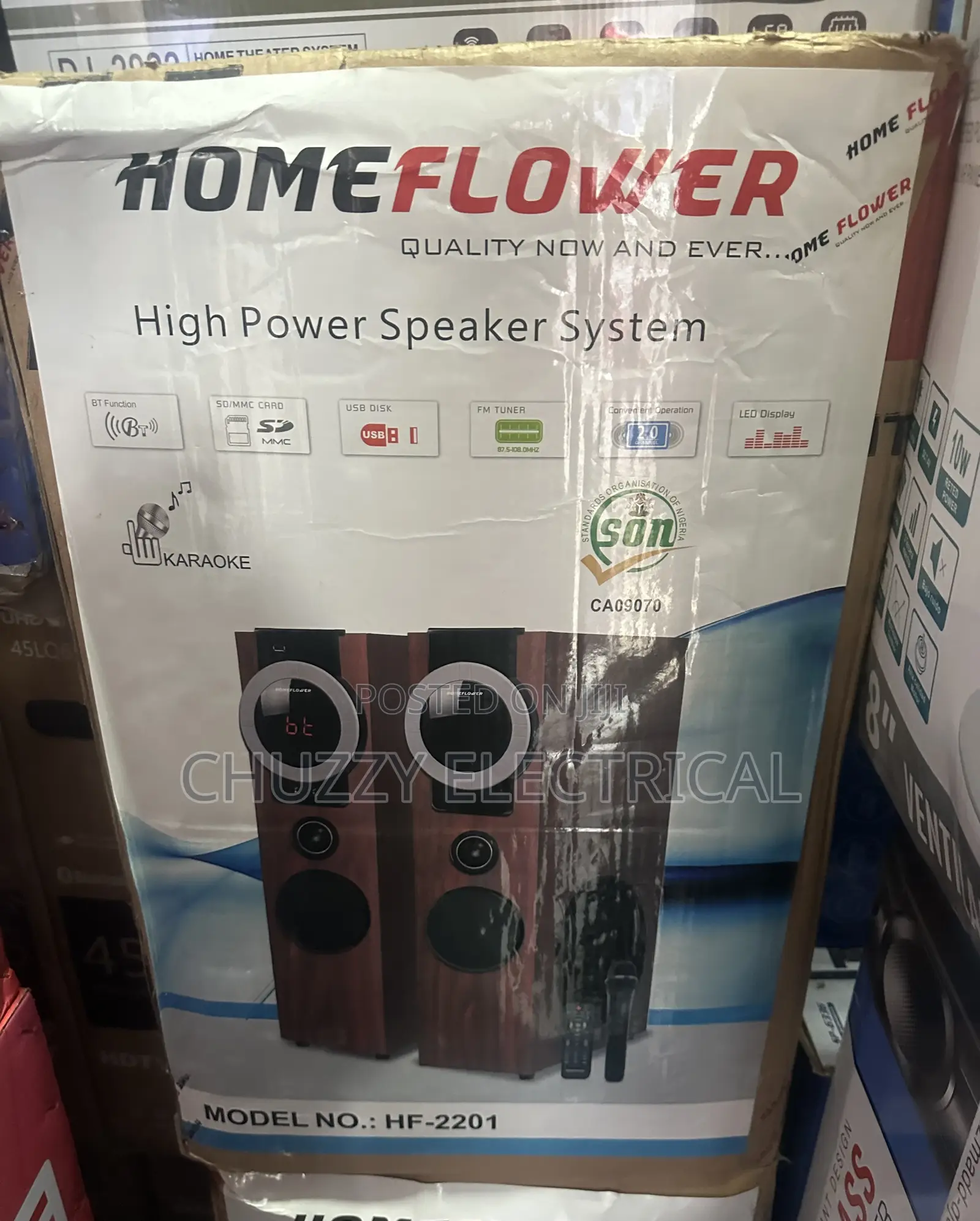 Hf-2201 Bluetooth Tower Speaker