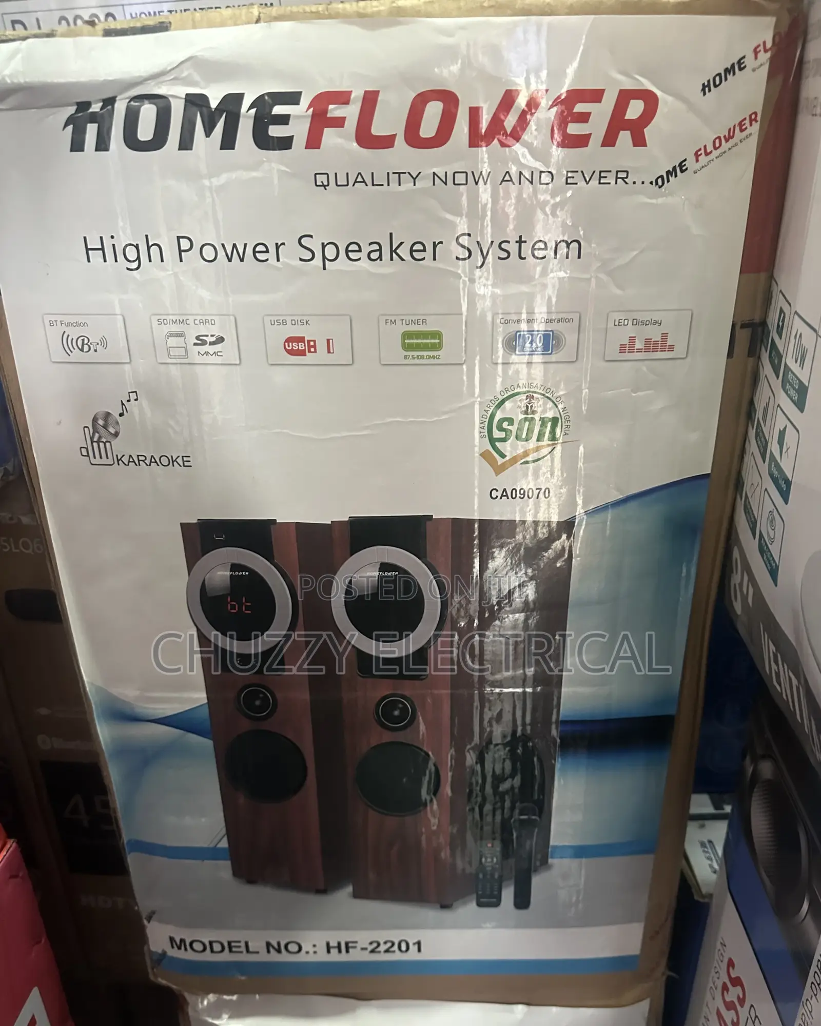 Hf-2201 Bluetooth Tower Speaker