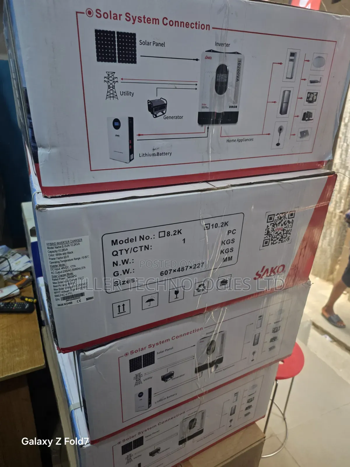Sako E-Sun Series Inverter 10.2kva 48v