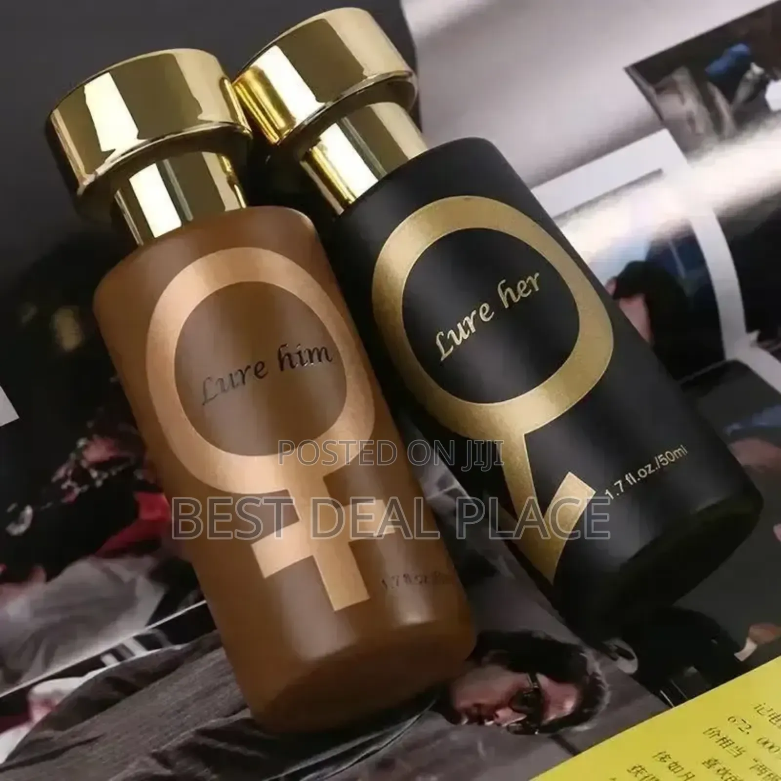Aphrodisiac Attracting Flirting Pheromone Perfume for Men and Women