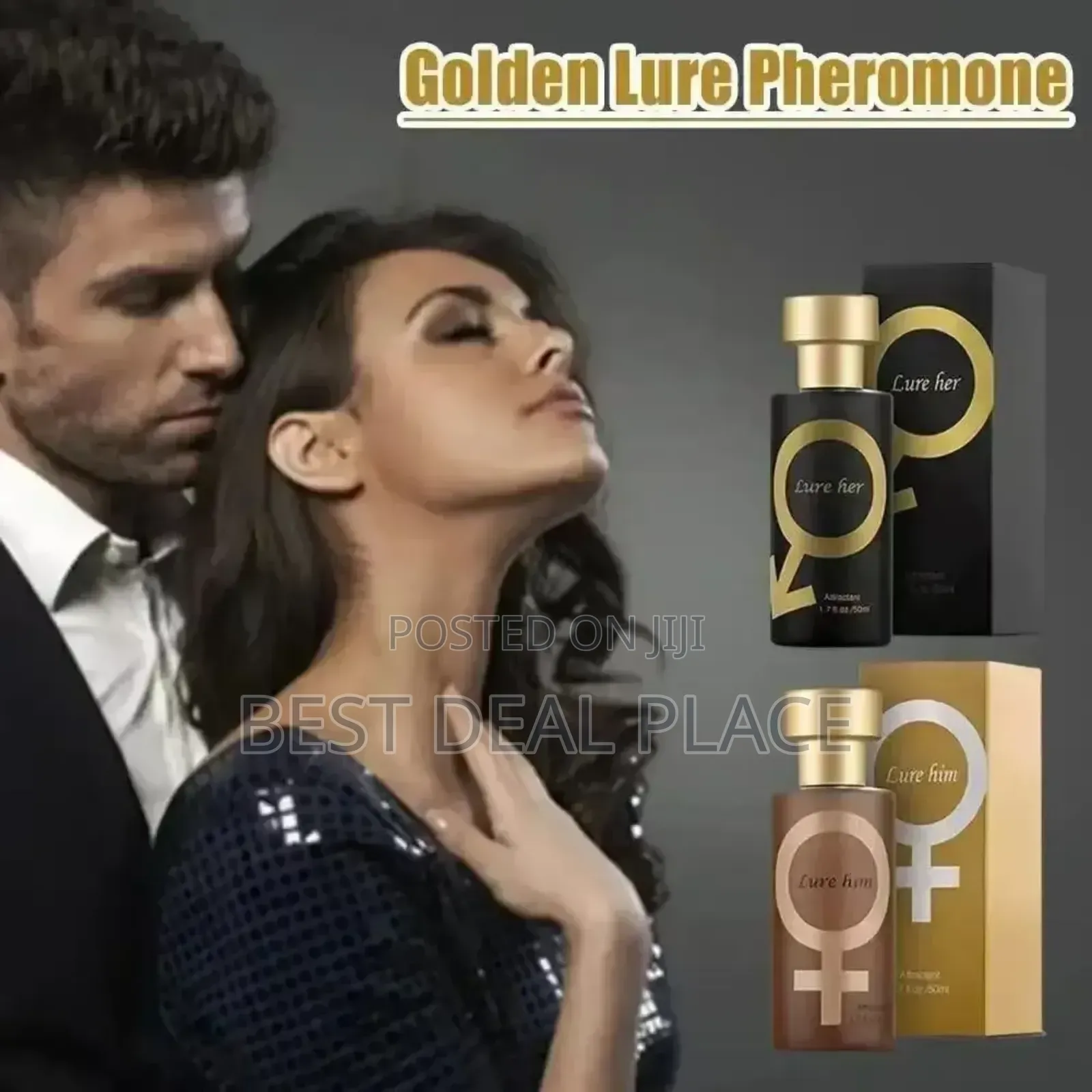 Aphrodisiac Attracting Flirting Pheromone Perfume for Men and Women