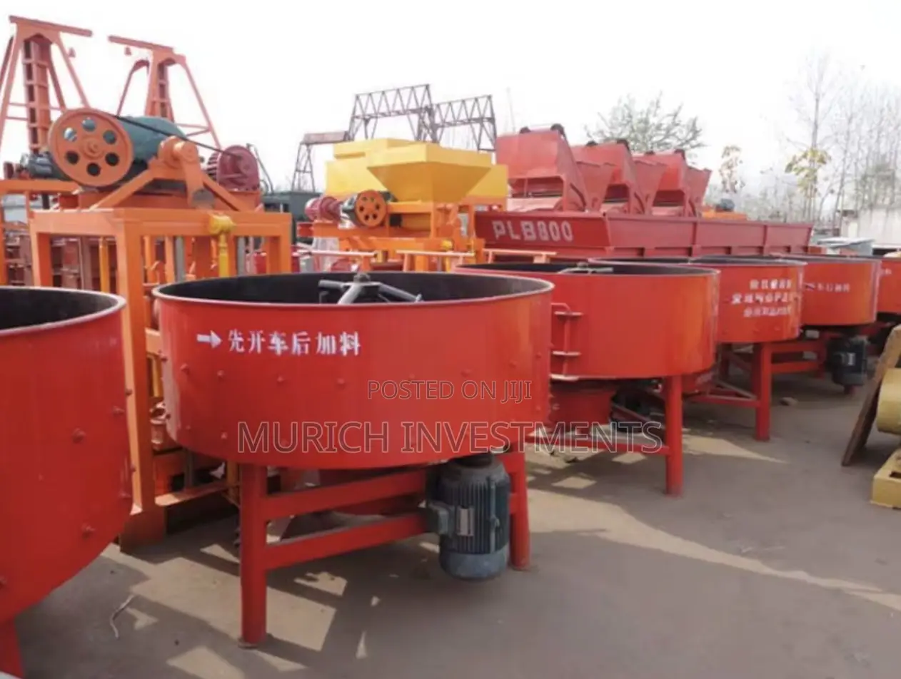 Jq350 Pan Mixer (Half Bag) 350l