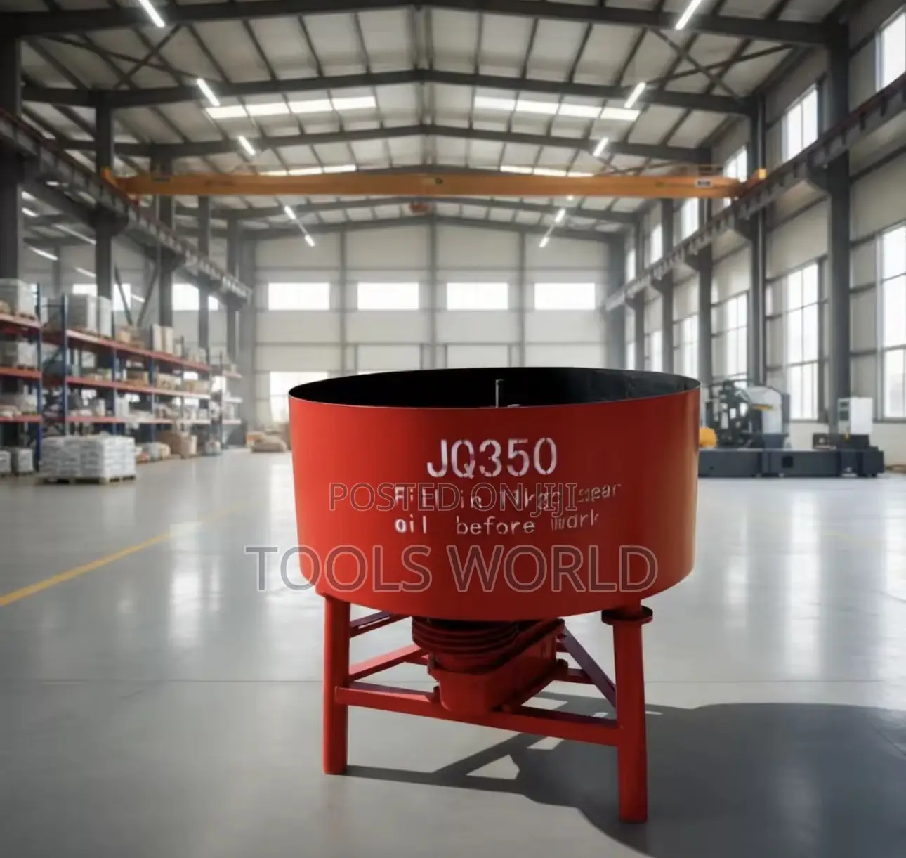 Mixer 350l Cement Concrete Mixer Jq350