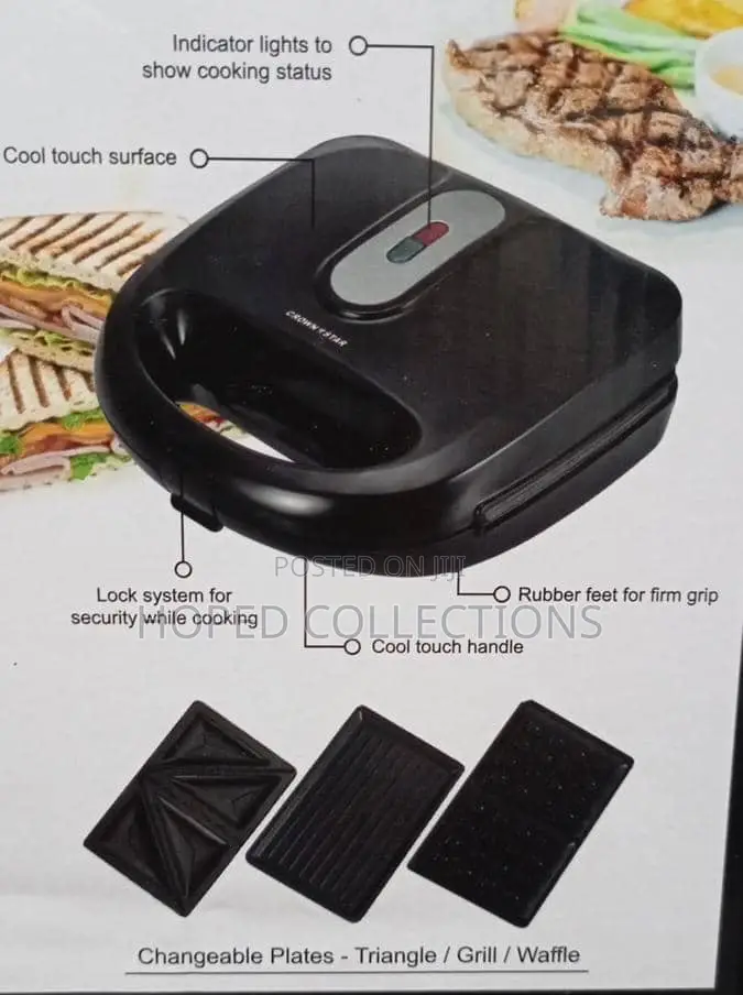 Master Chef 3in1 Toaster