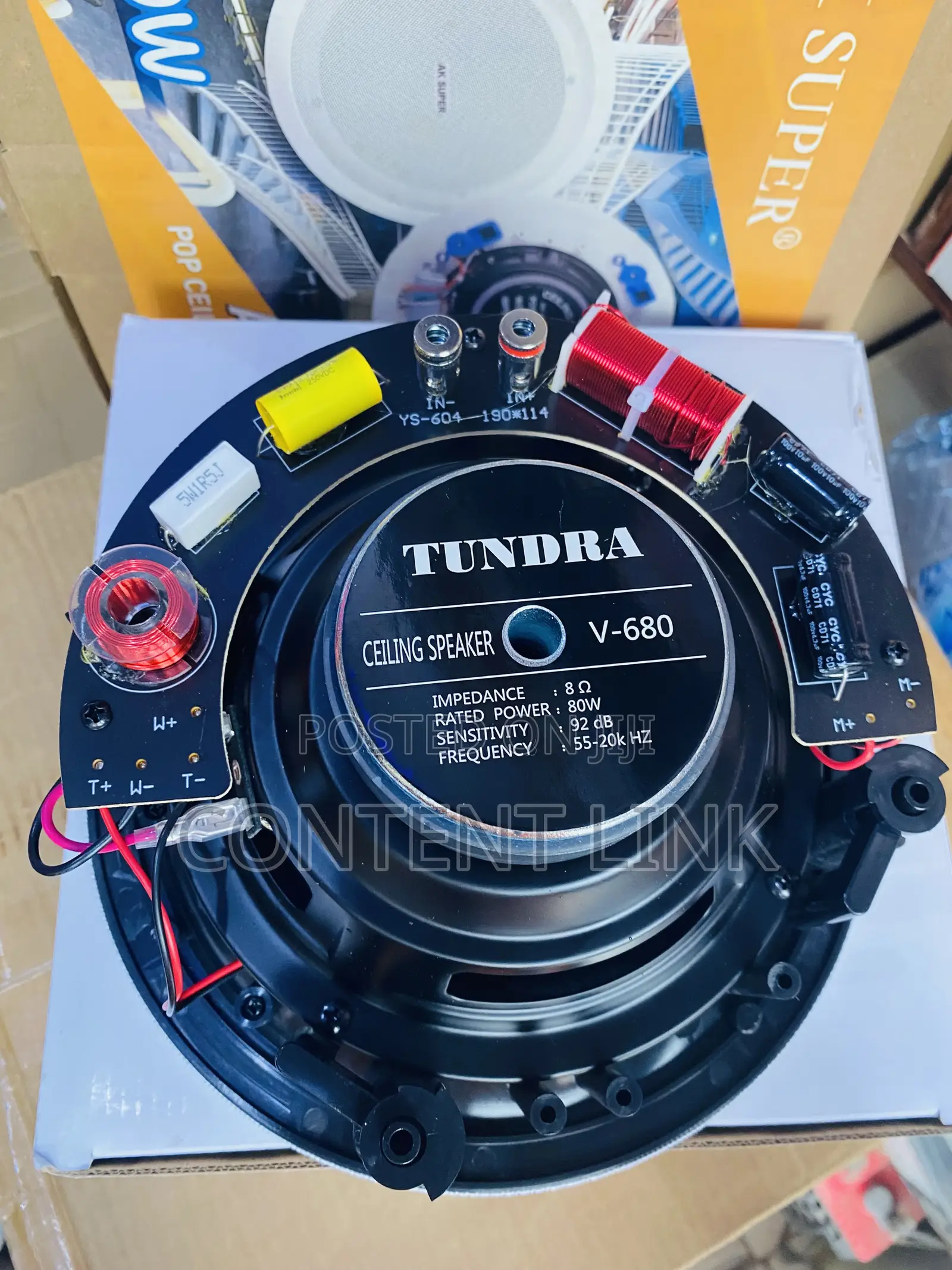 80watts Subwoofer Passive Ceiling/Pop Speaker
