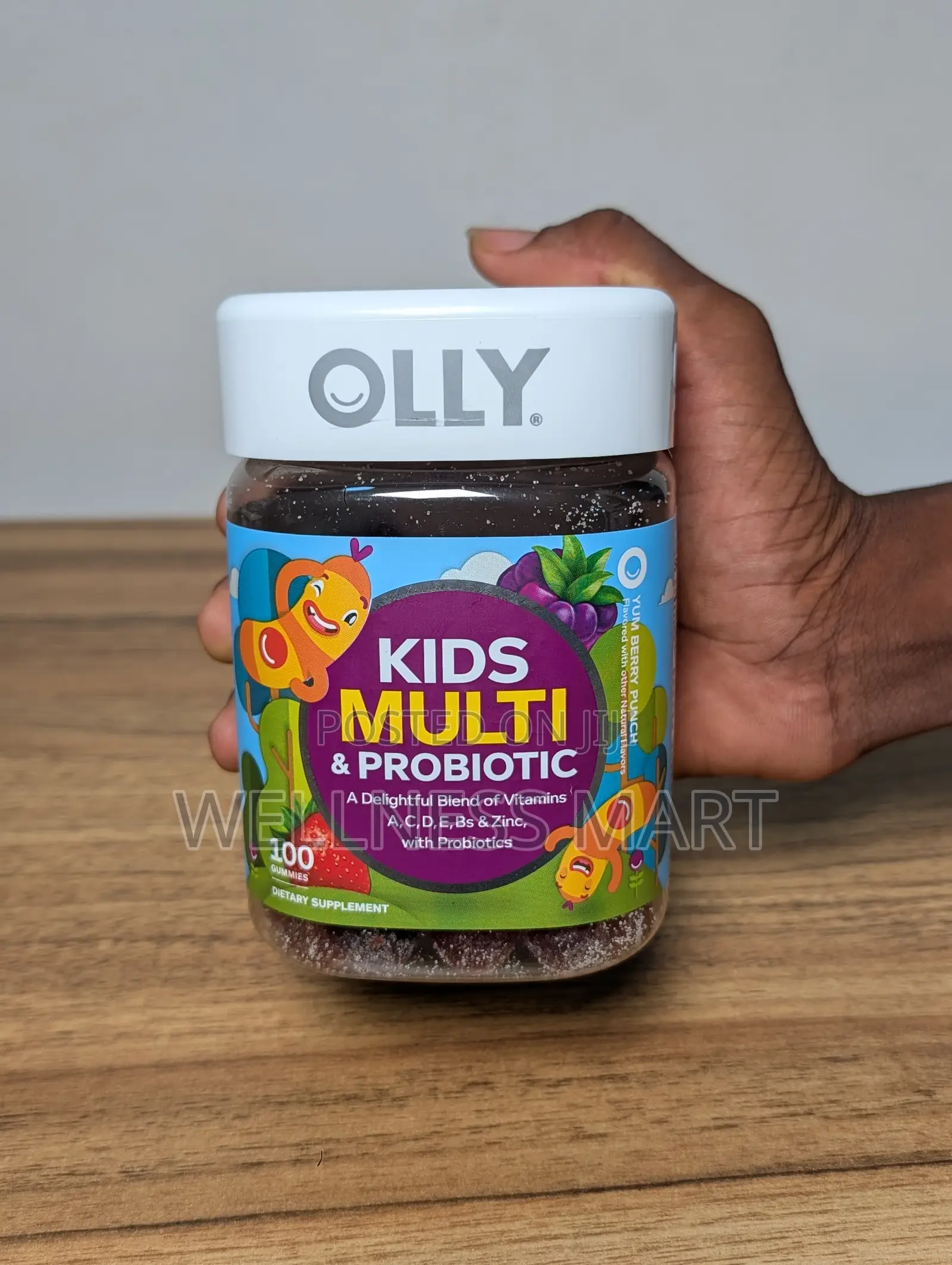 Olly Kids Multi + Probiotic Gummies | Ages 2+ | Immunity | Usa | Lagos