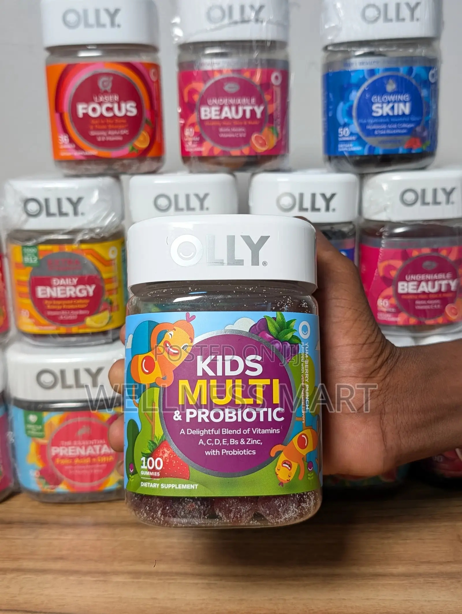 Olly Kids Multi + Probiotic Gummies | Ages 2+ | Immunity | Usa | Lagos