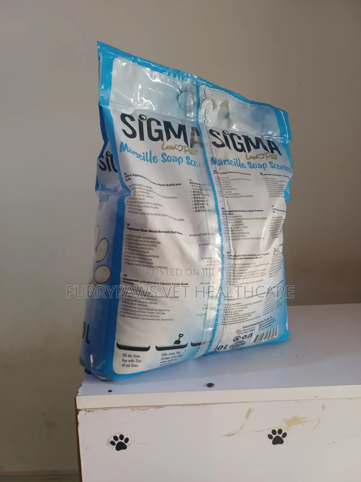 Sigma White Clumping Cat Litter