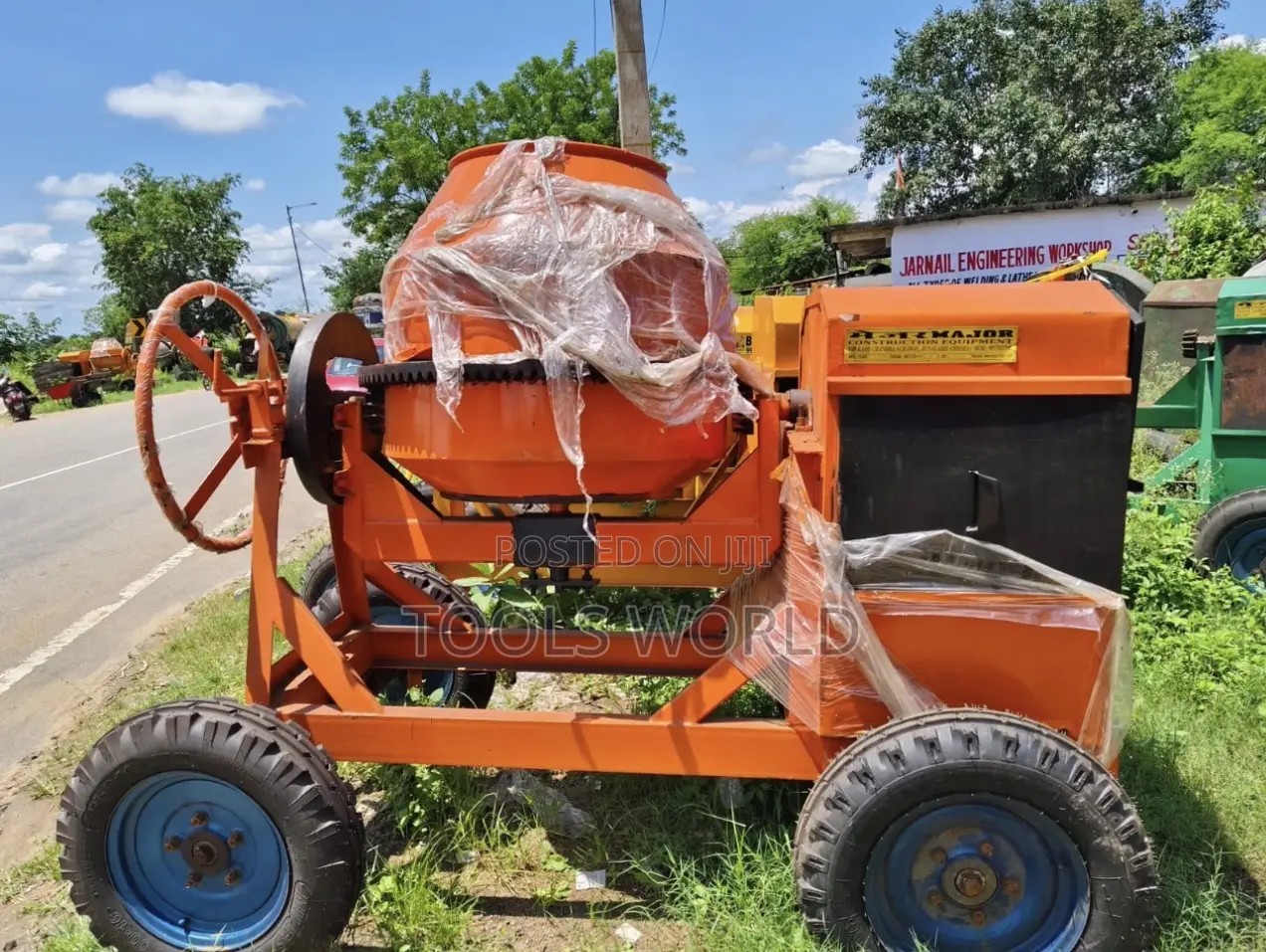 Diesel Engine Concrete Mixer (400l)