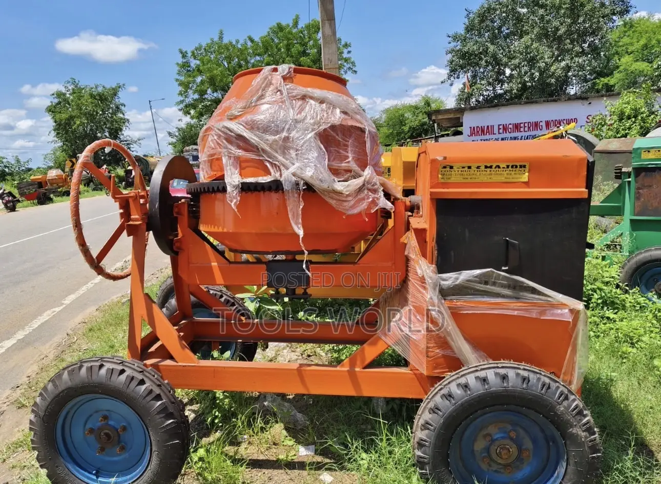 Diesel Engine Concrete Mixer (400l)