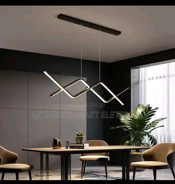 Simple Modern Design Led Chandelier for Dining Room Kitchen