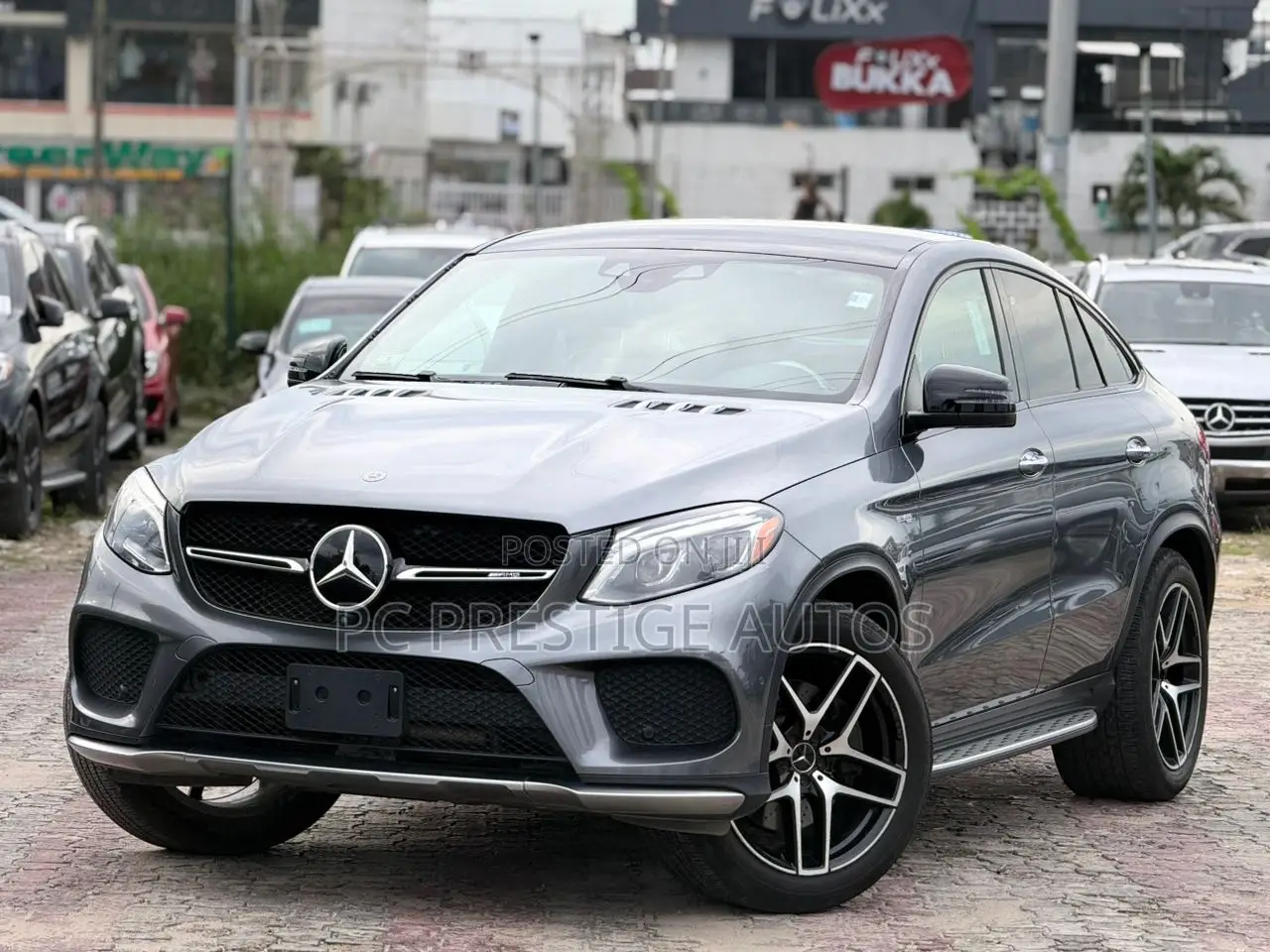 Mercedes-Benz GLE-Class AMG GLE 43 4MATIC 2018 Gray